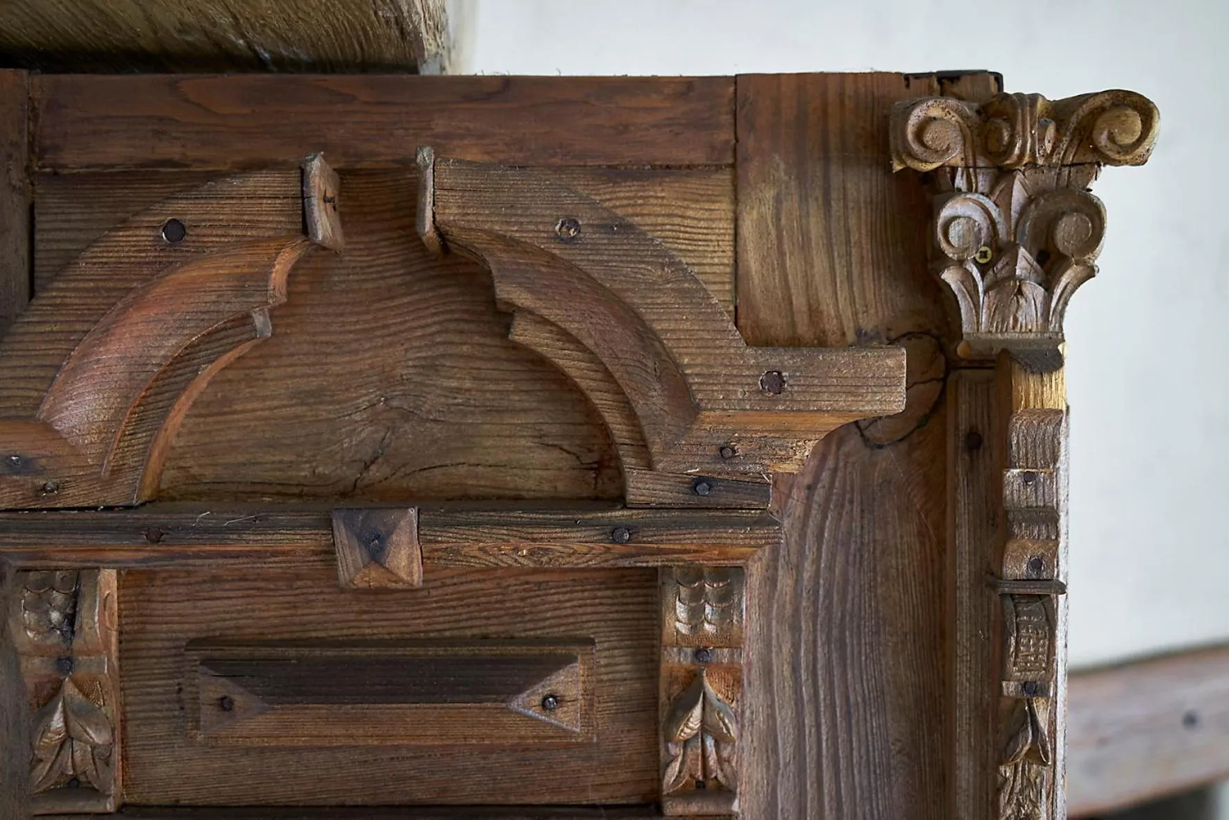 Decorative detail in Hotel La Romantica