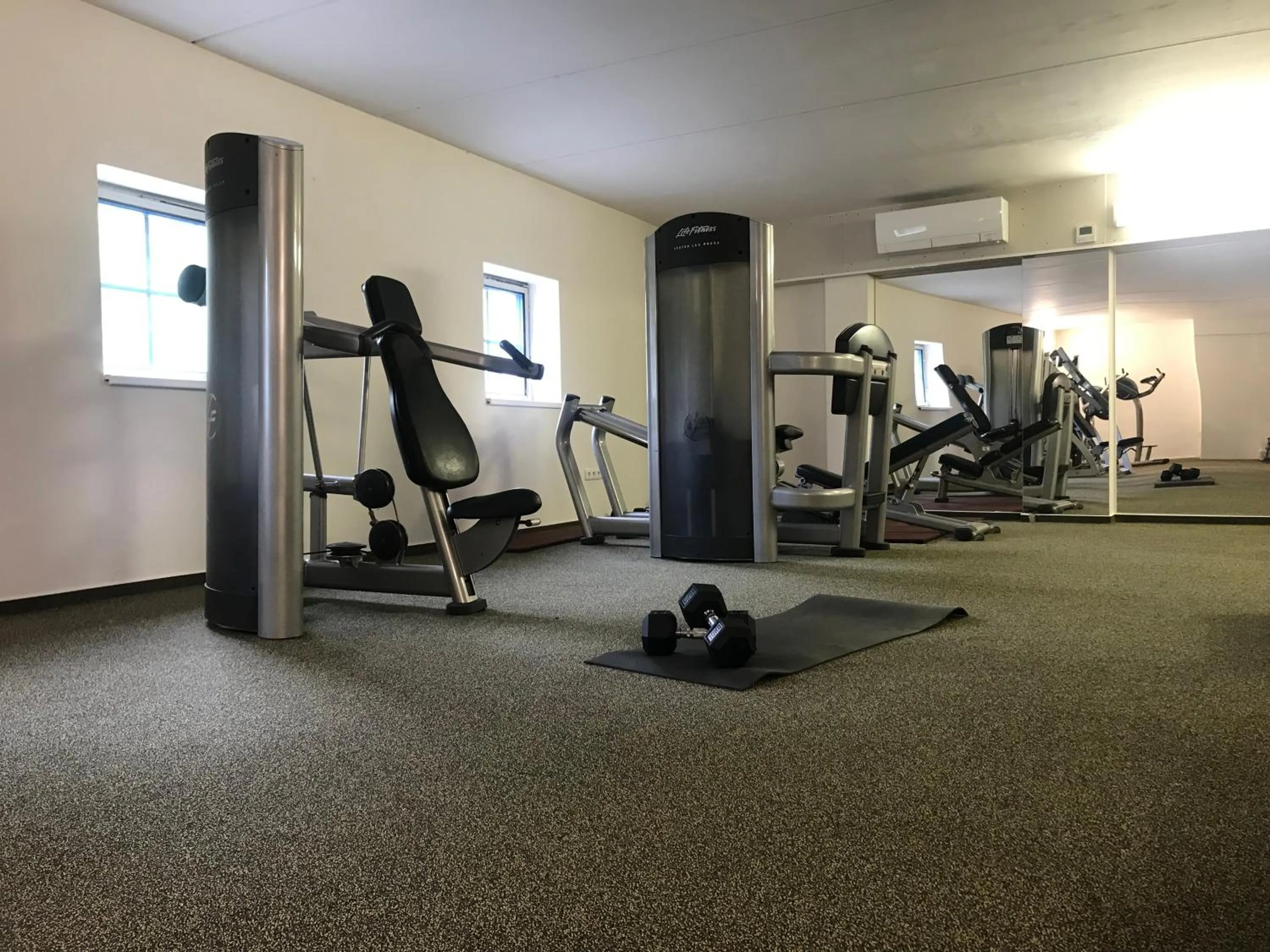 Fitness centre/facilities in Hotel La Romantica