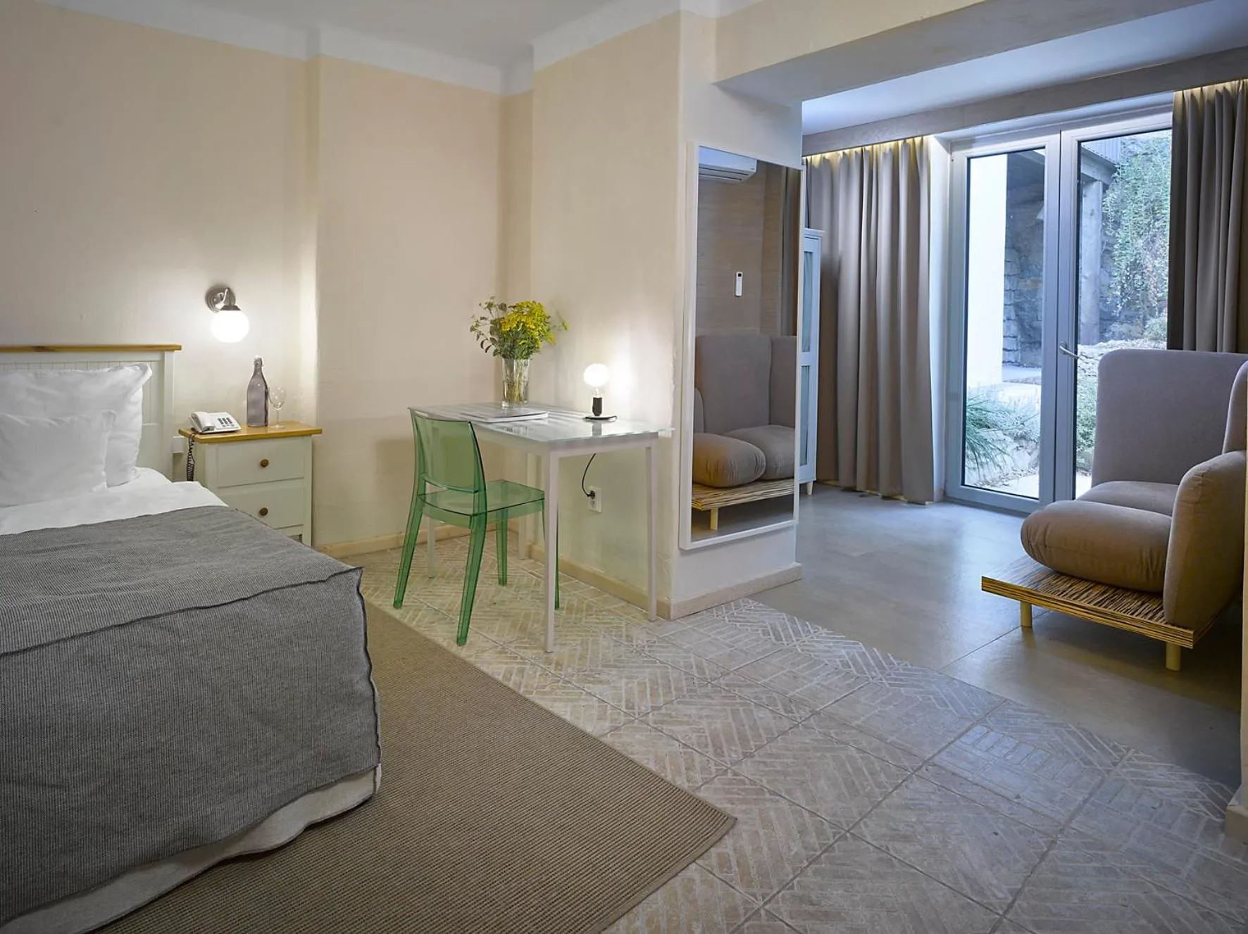 Bedroom, Bed in Hotel La Romantica