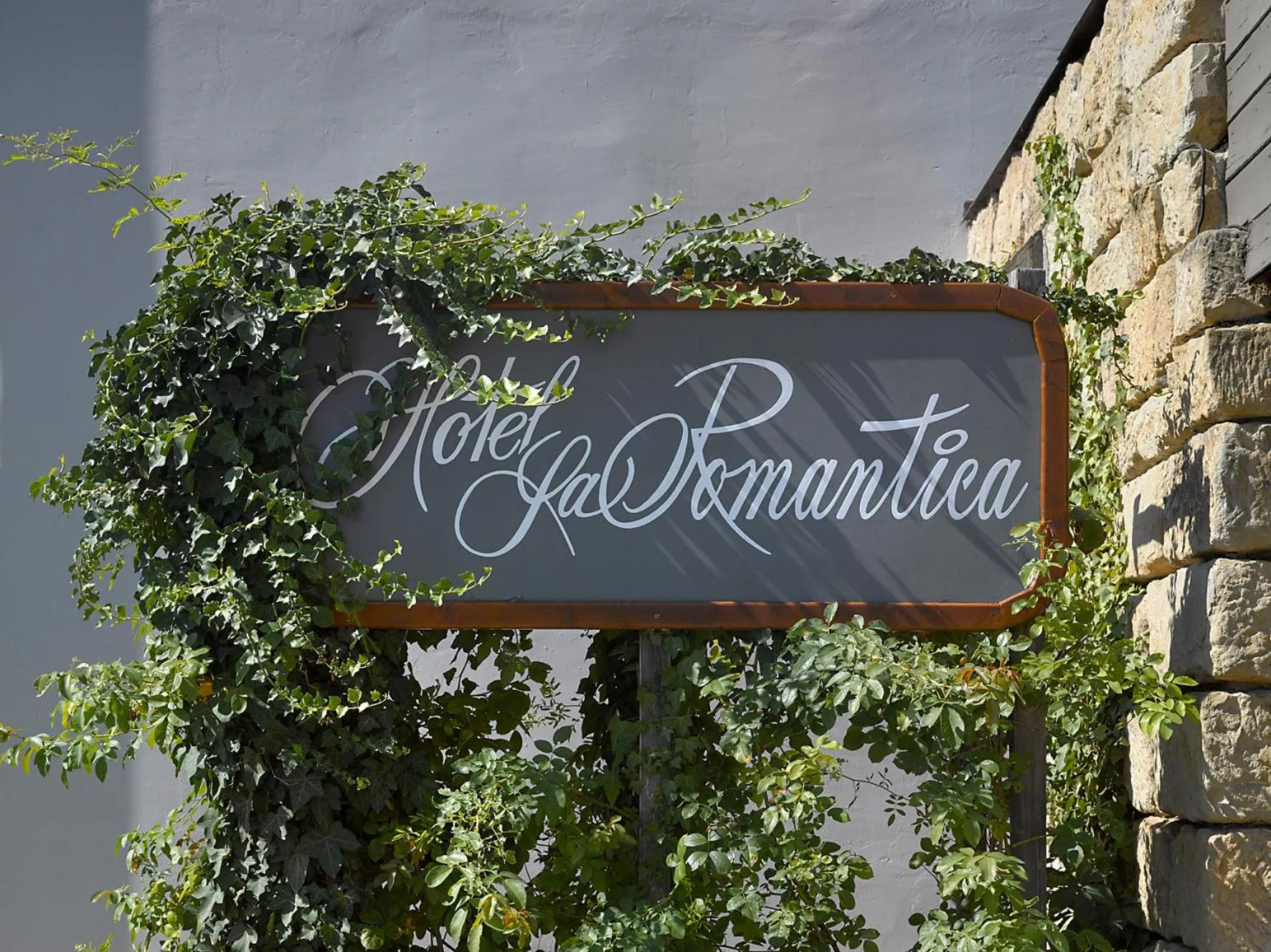 Facade/entrance in Hotel La Romantica
