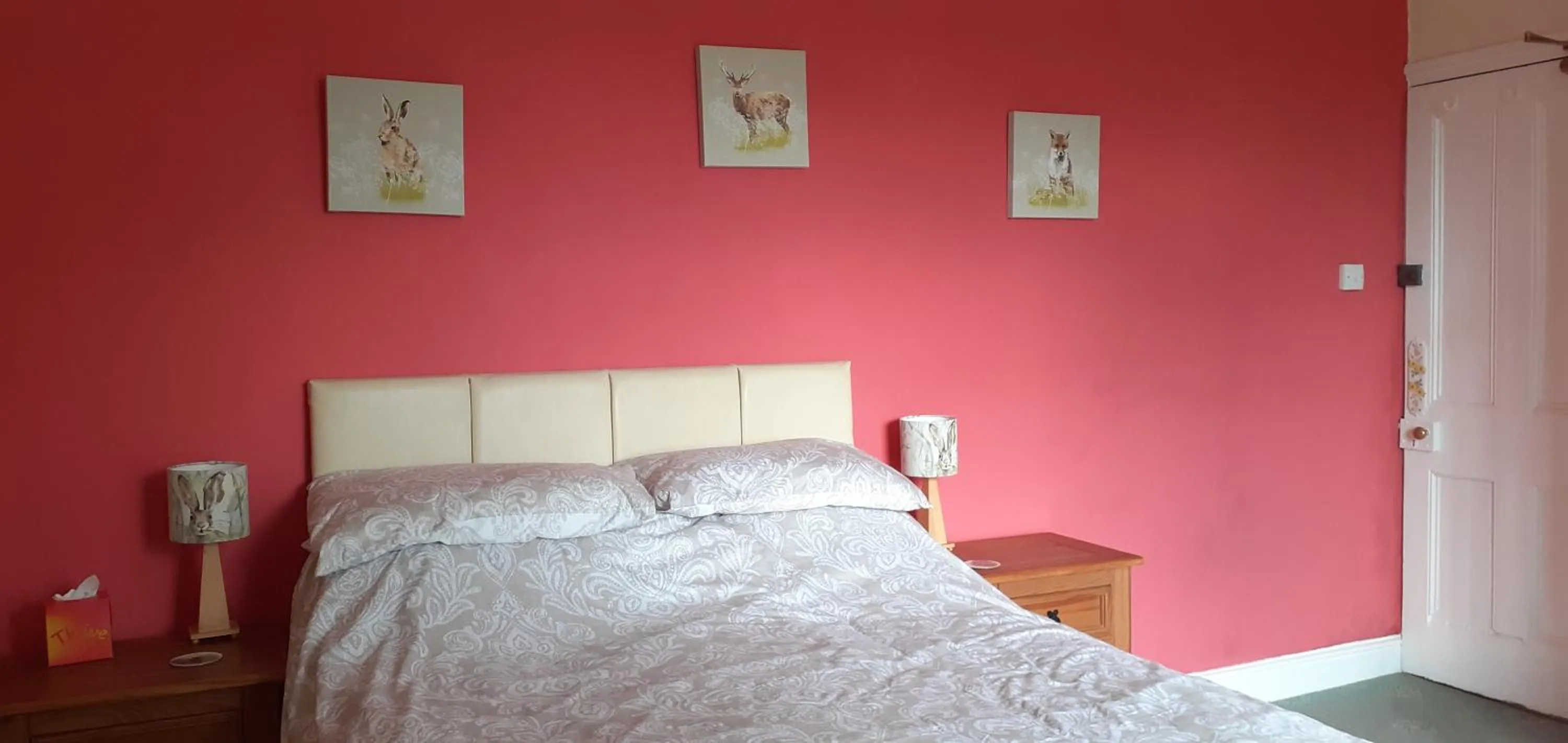 Bed in Plumtree House