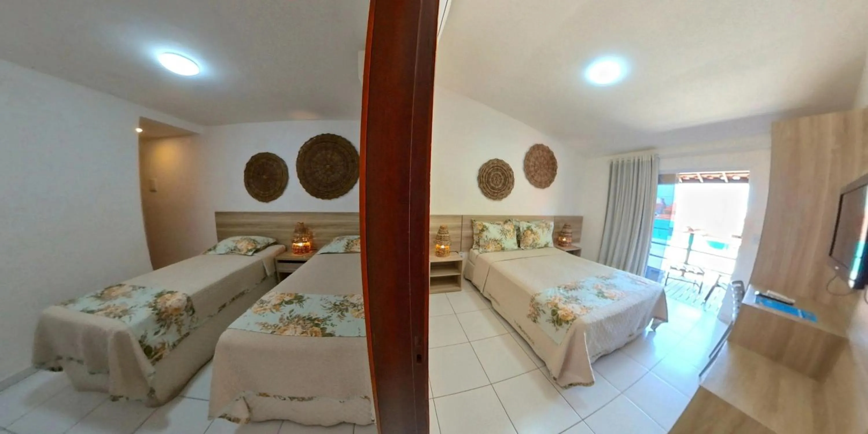 Bedroom, Bed in Pousada Mar e Brisa