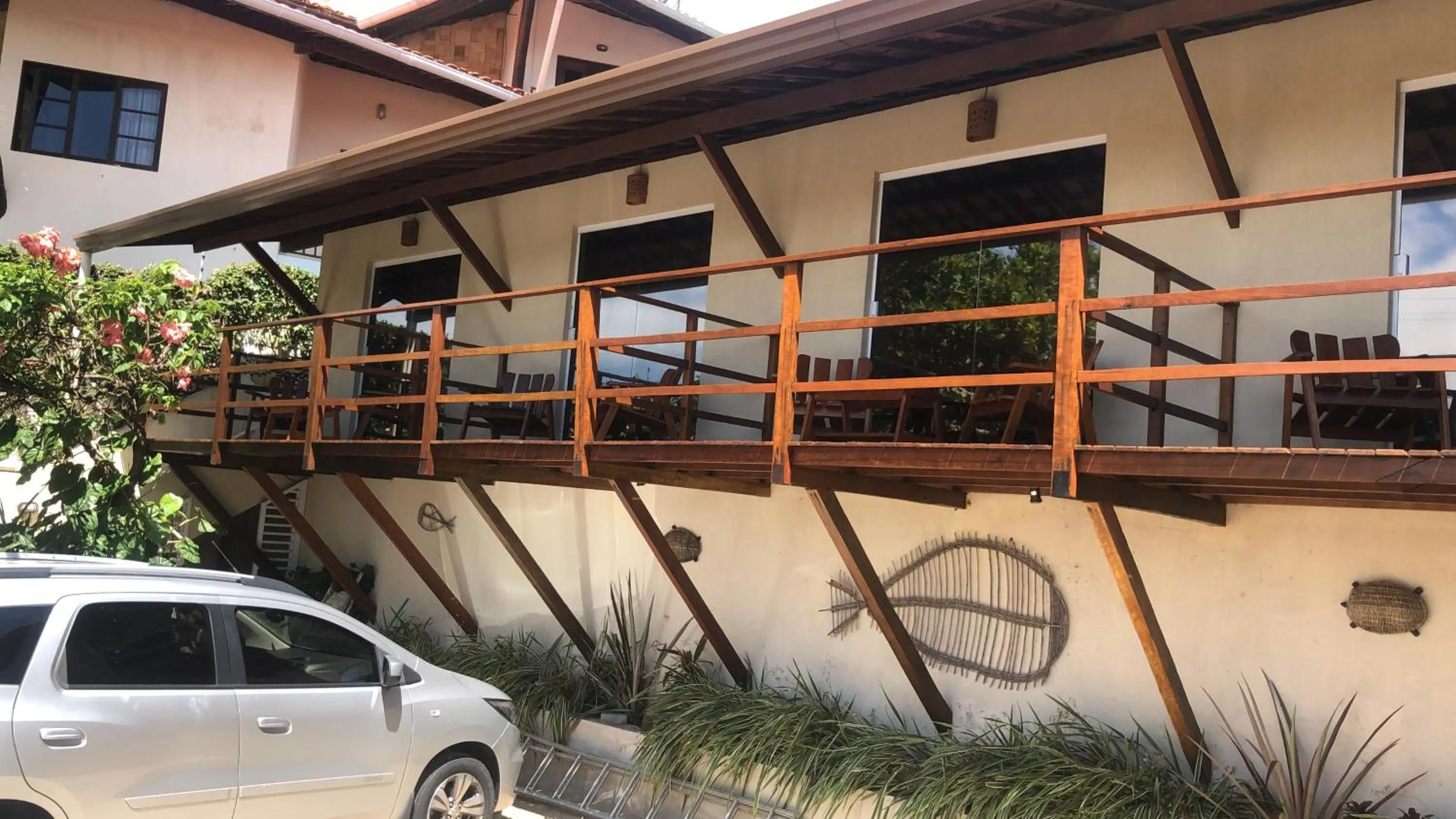 Property building in Pousada Mar e Brisa