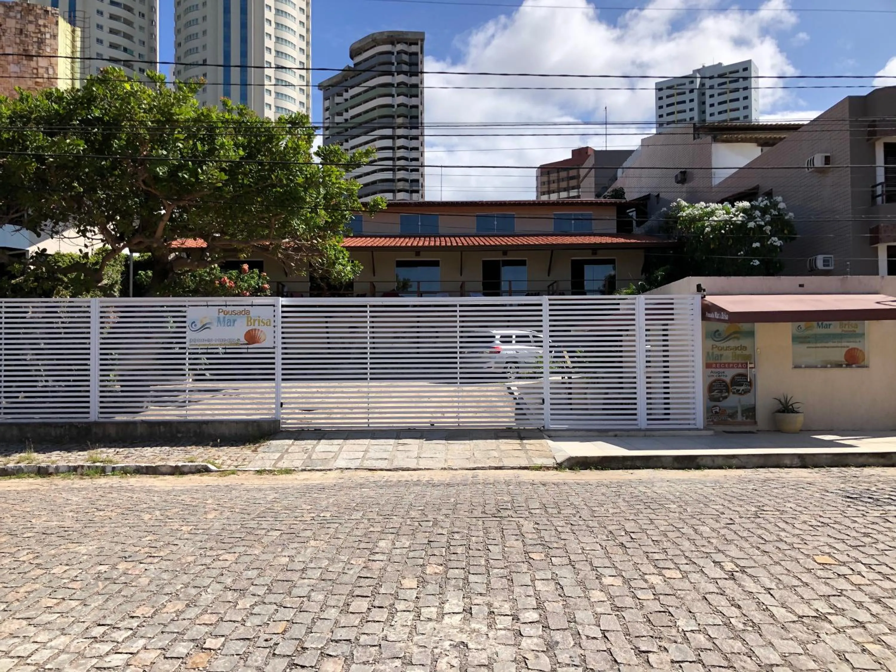 Property building in Pousada Mar e Brisa