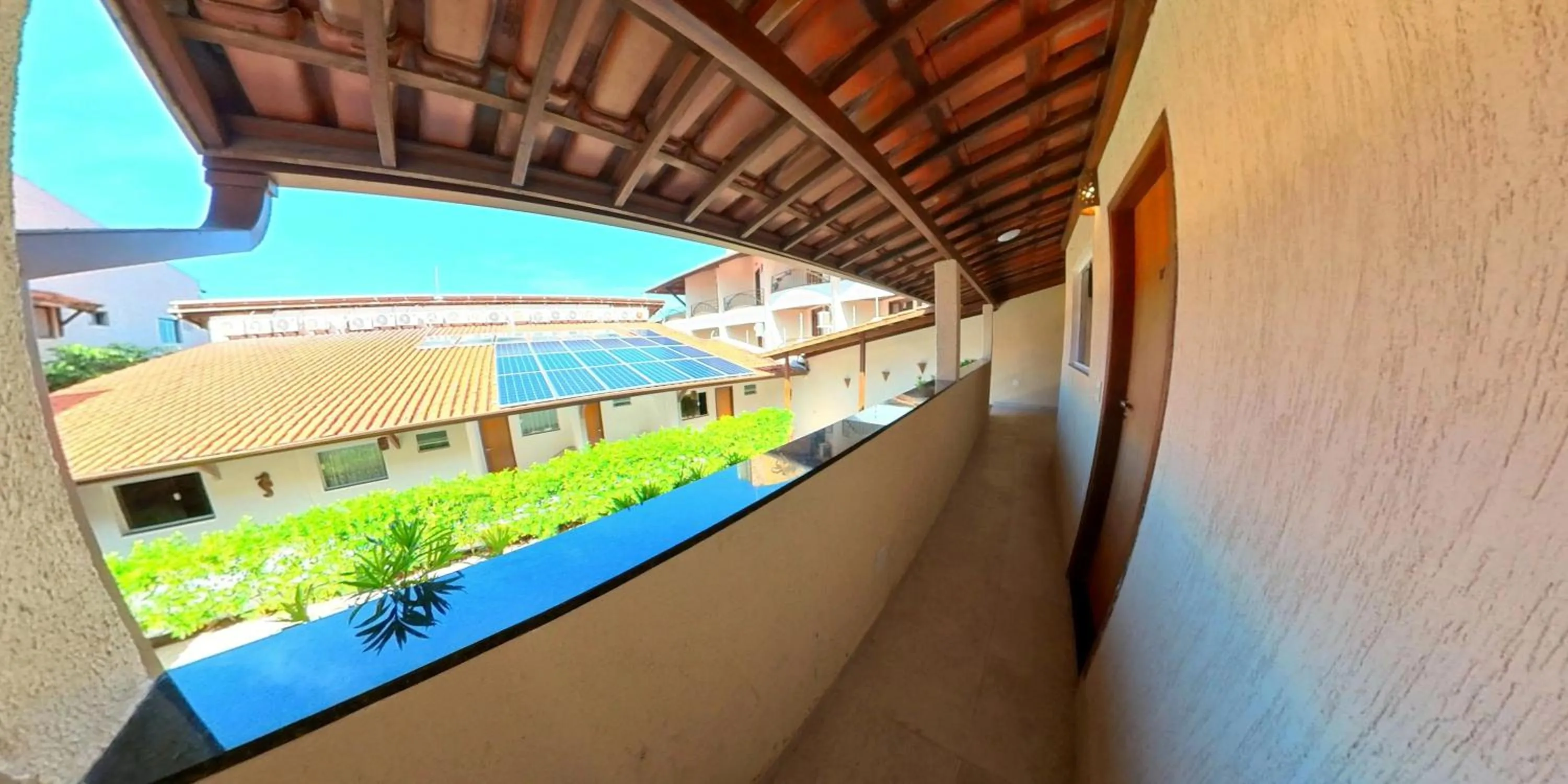 Balcony/Terrace in Pousada Mar e Brisa