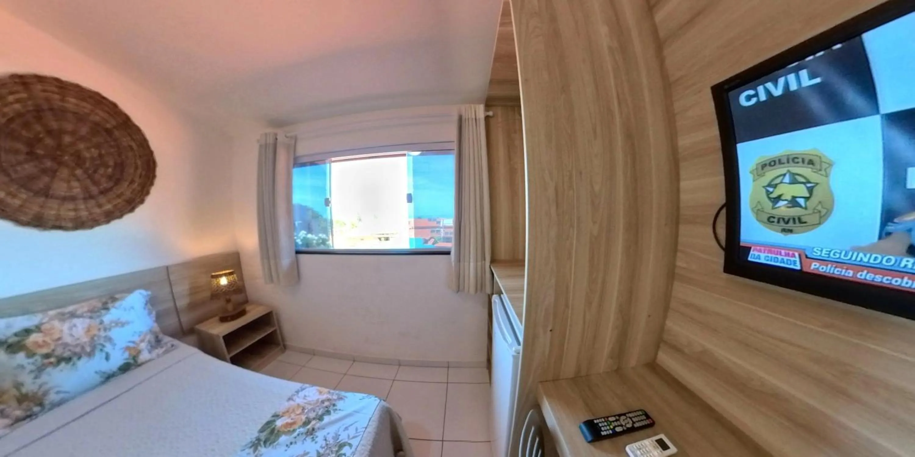 TV and multimedia, Bed in Pousada Mar e Brisa