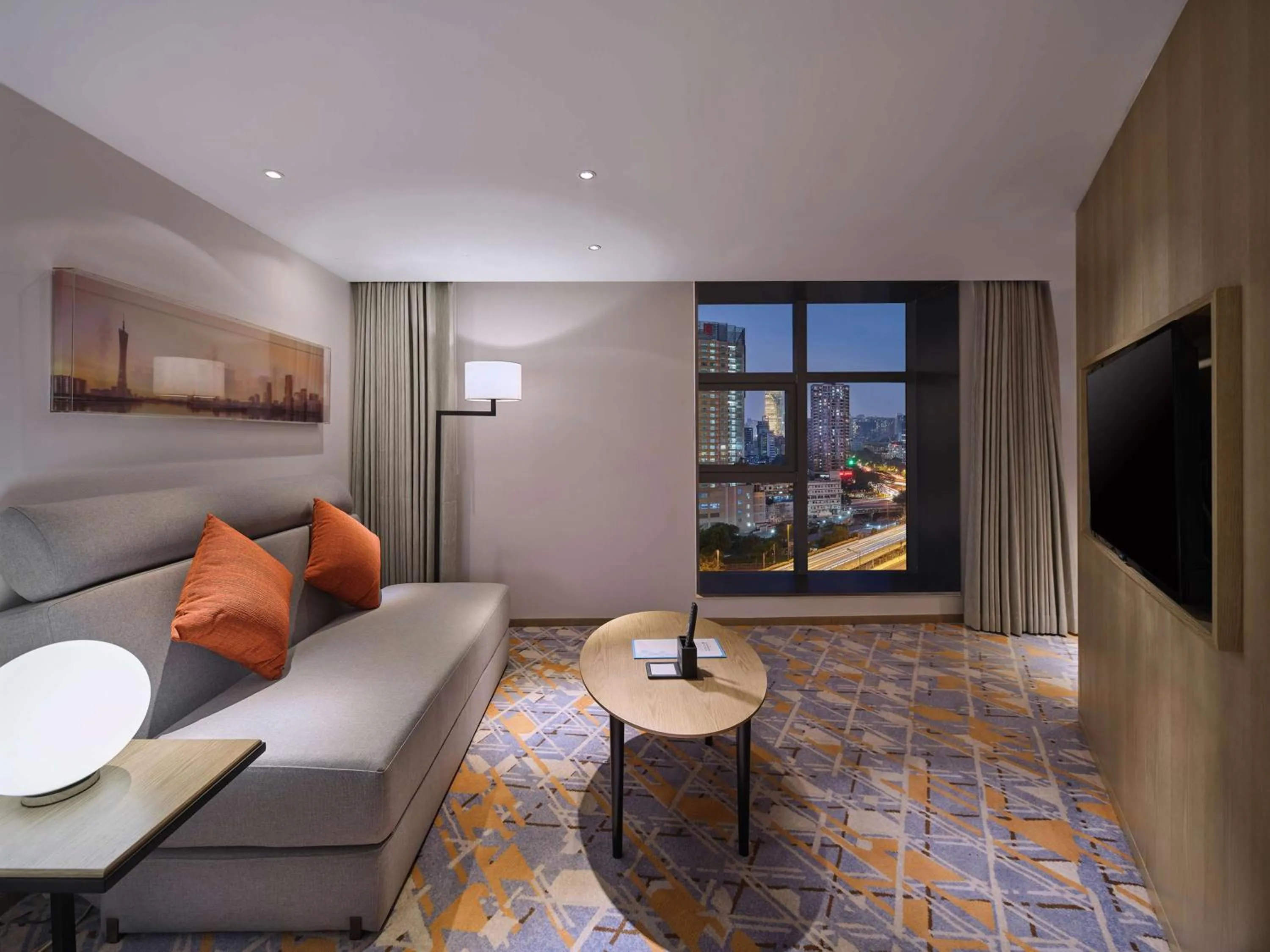 Living room in Hilton Garden Inn Guangzhou Tianhe