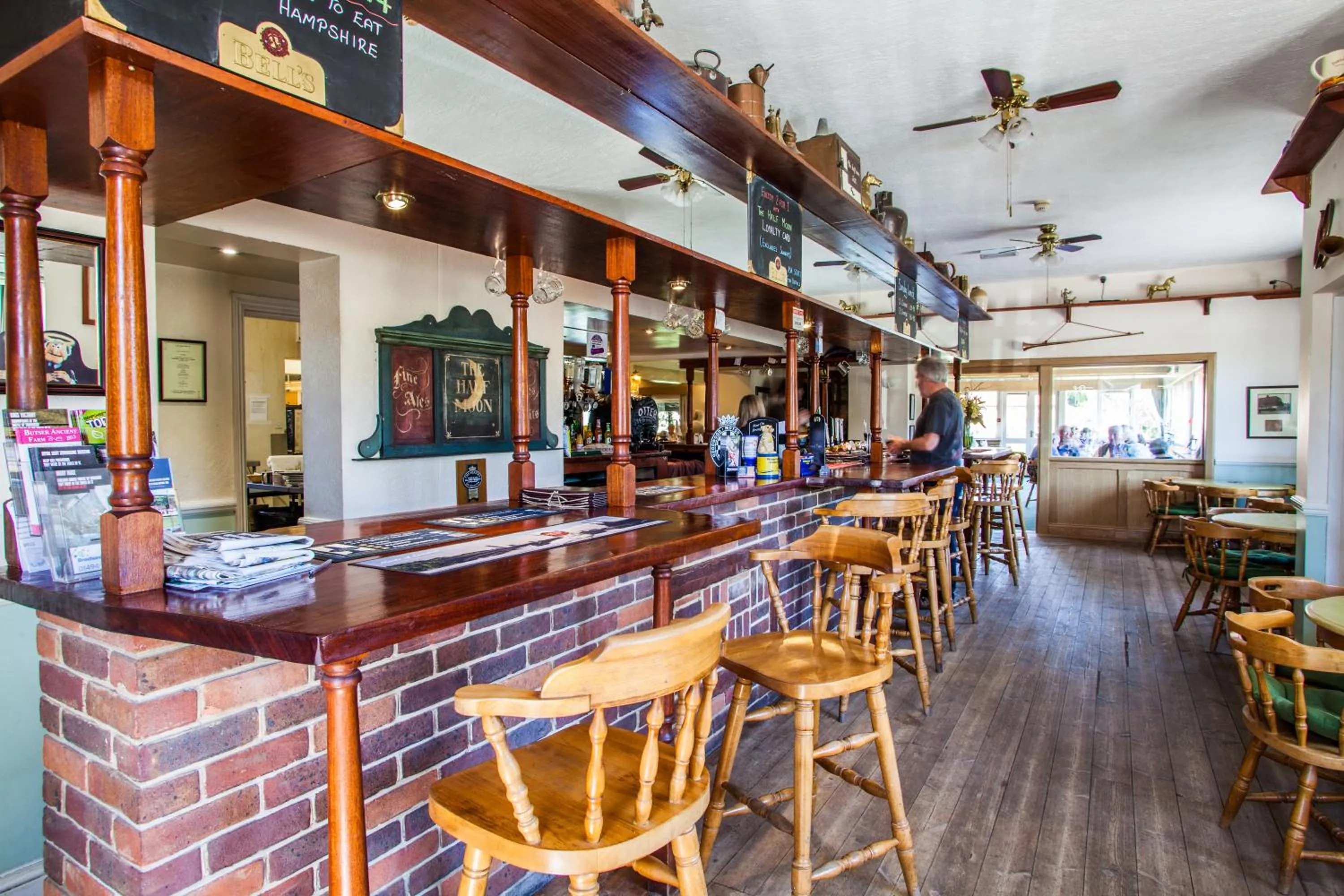 Lounge or bar in The Half Moon