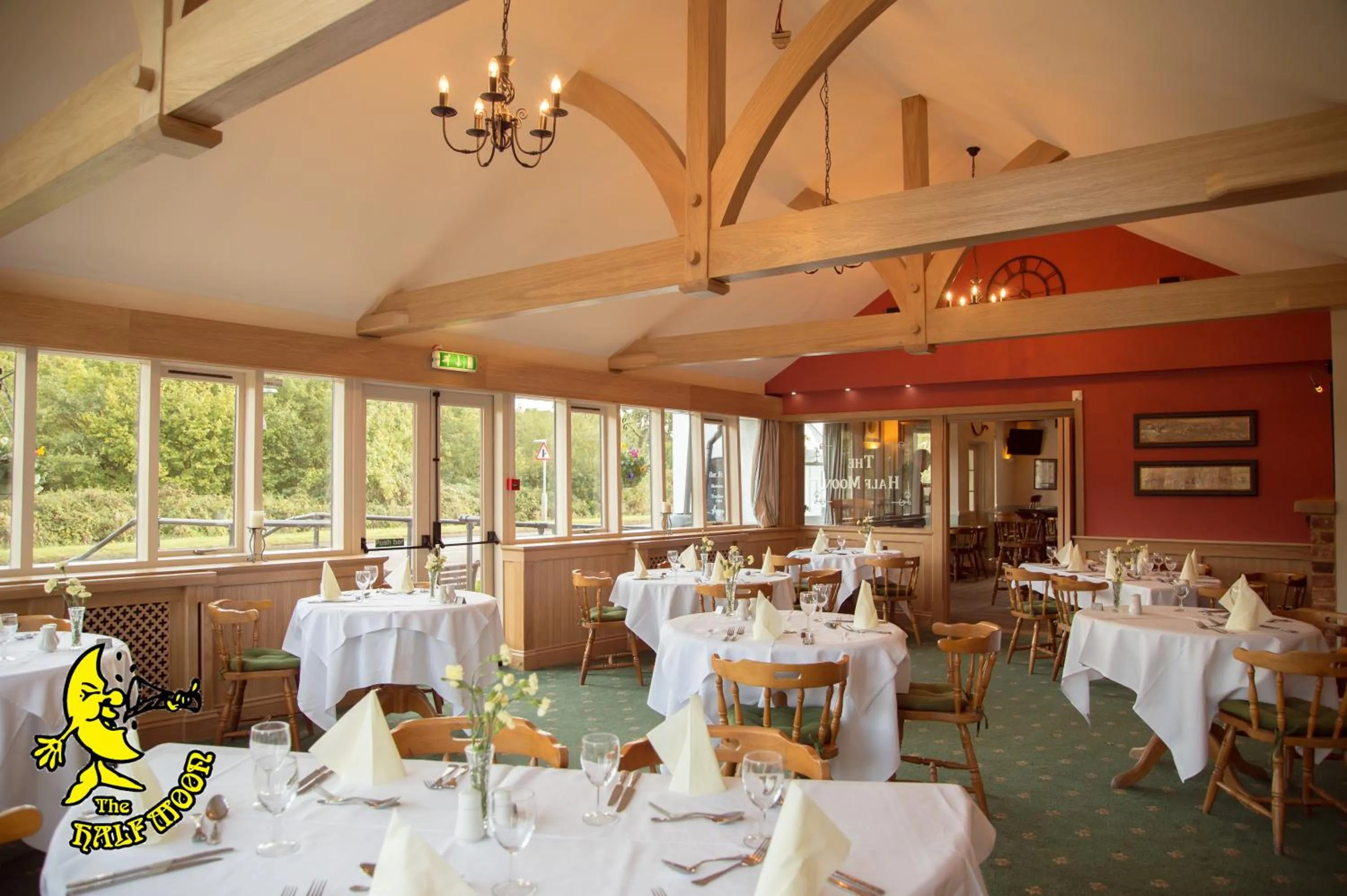 Restaurant/places to eat in The Half Moon