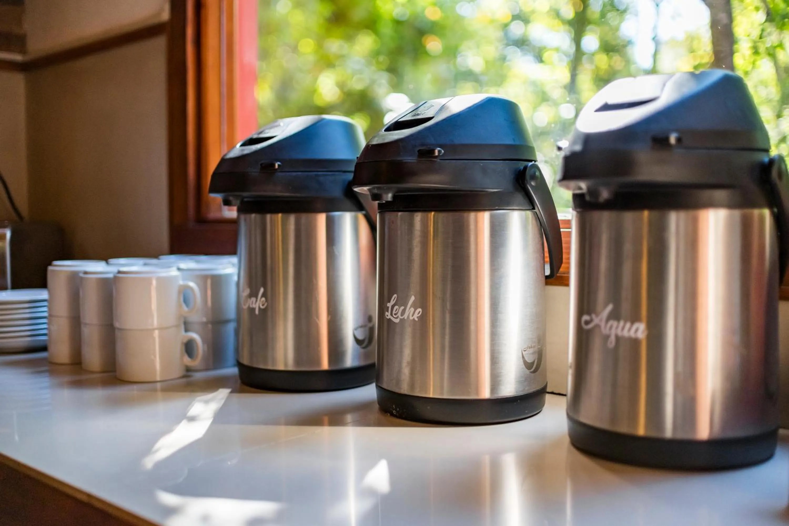 Buffet breakfast in Mirando al Sur