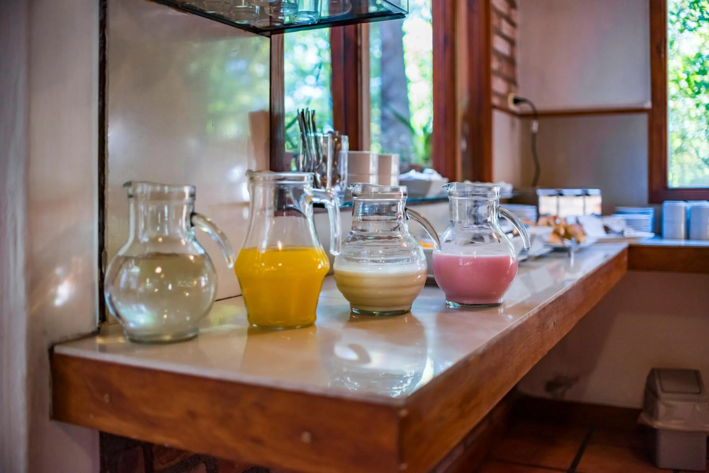 Buffet breakfast in Mirando al Sur