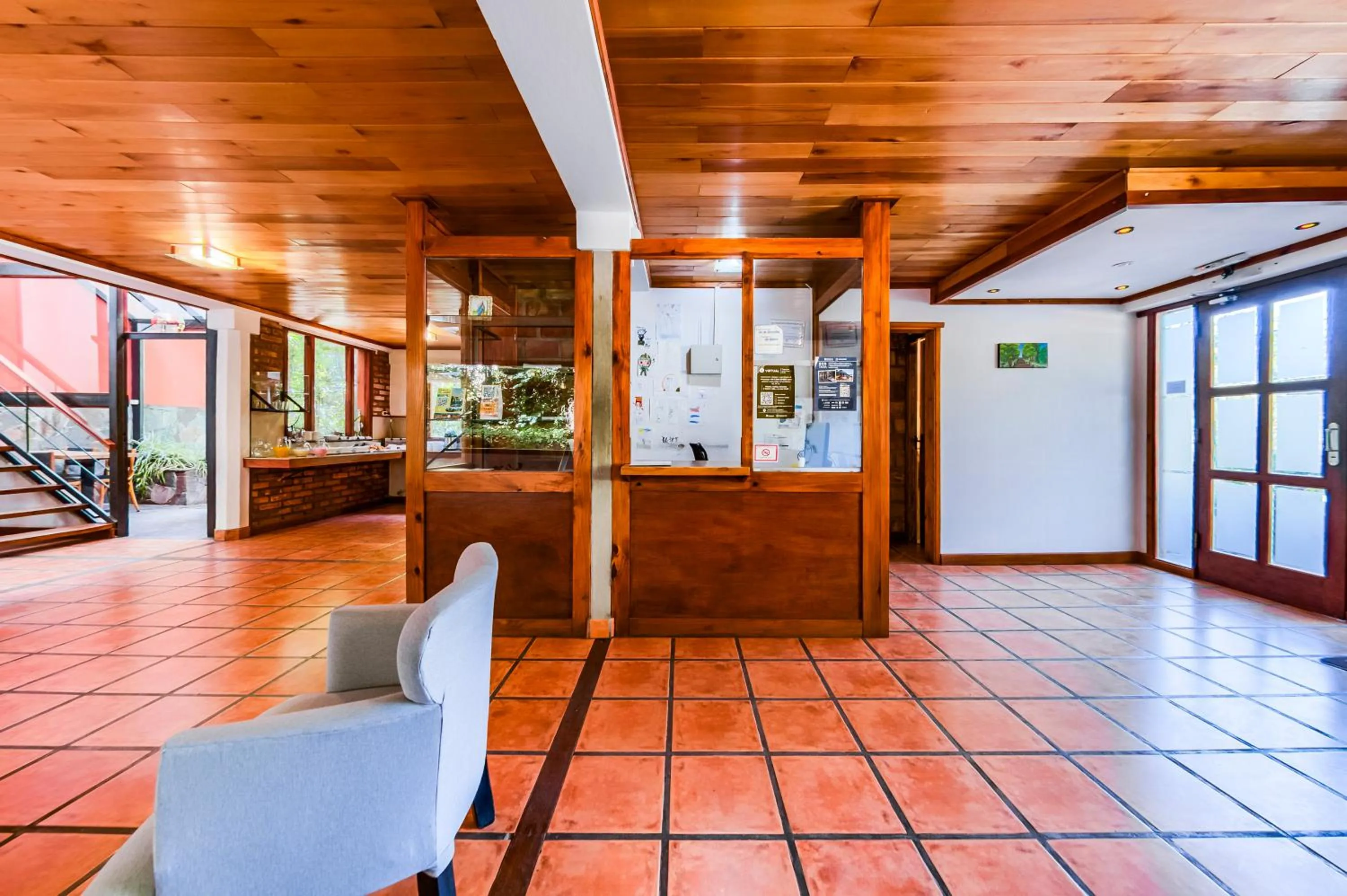 Lobby or reception in Mirando al Sur