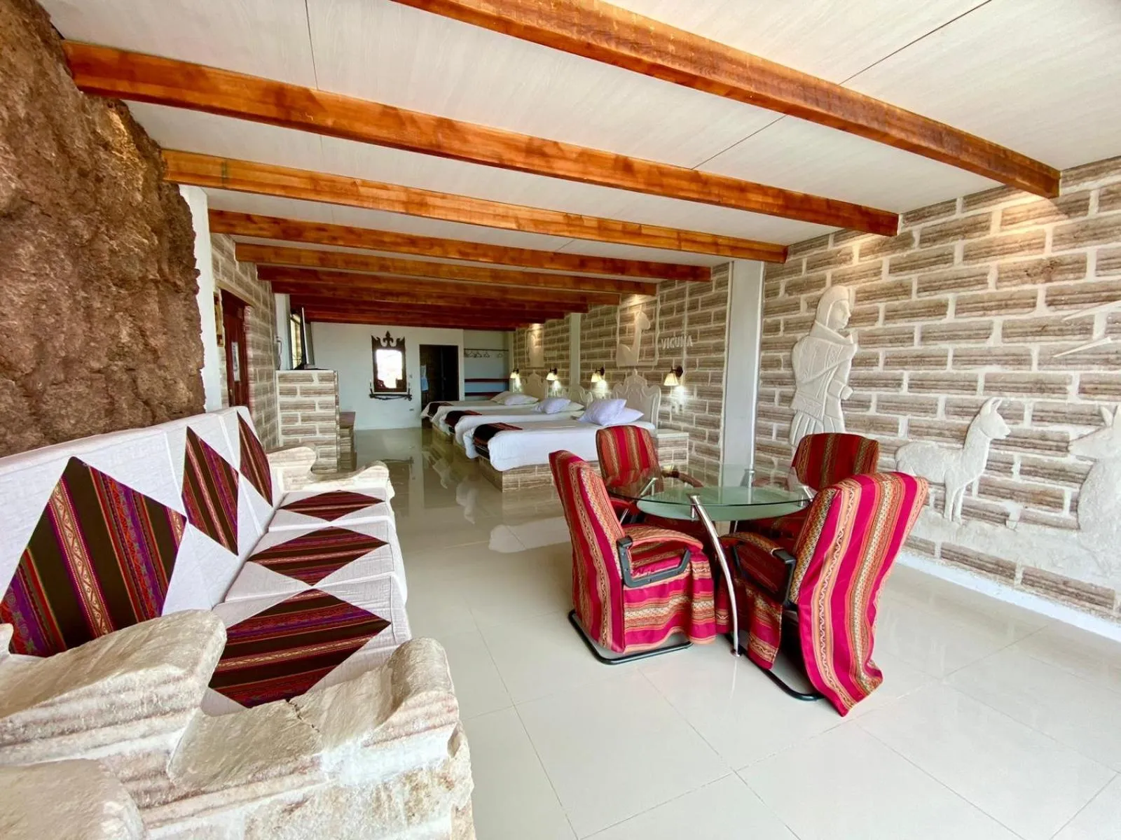 Bed in Casa de Sal - Salt Hotel