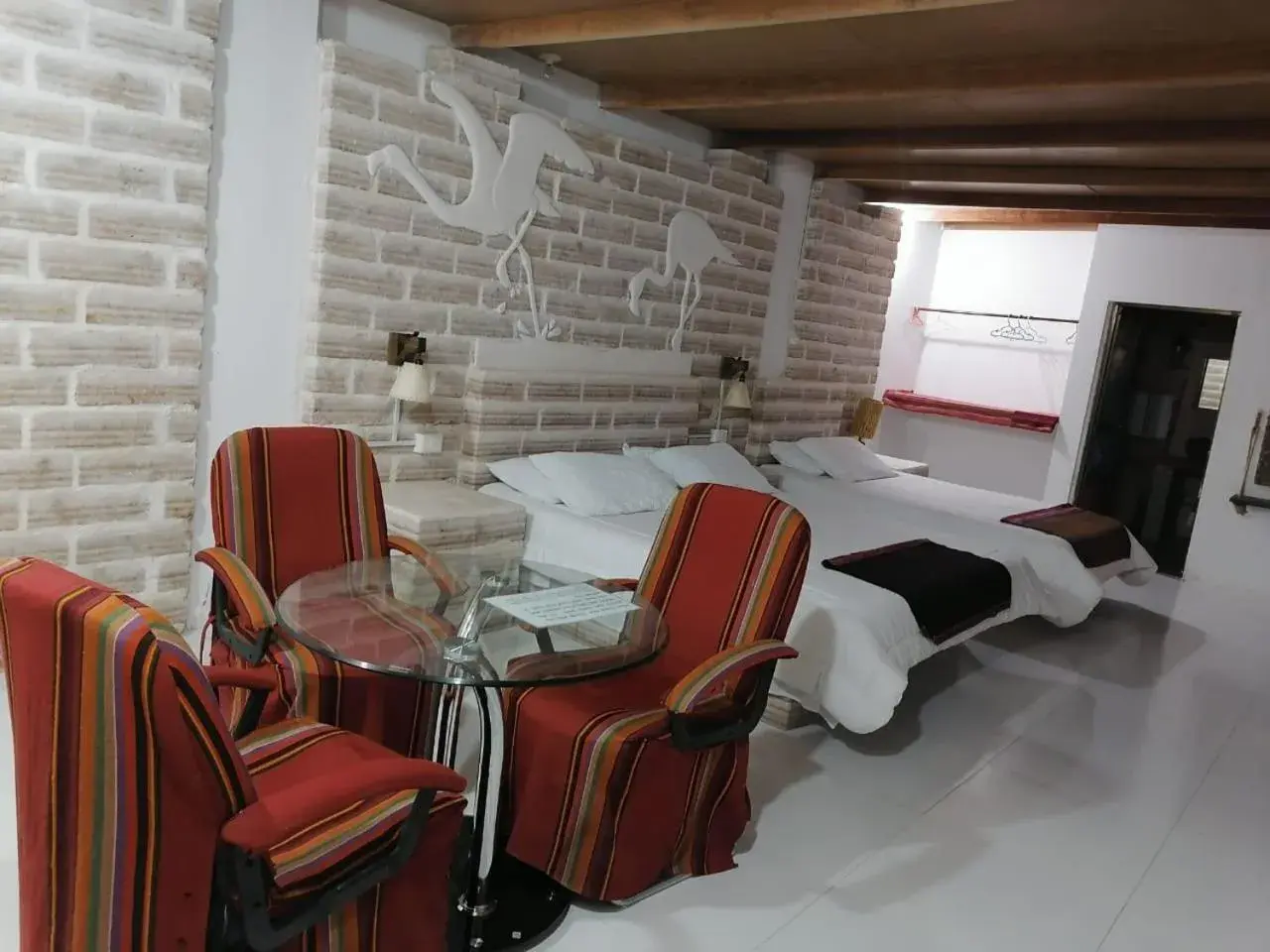 Triple Room with Private Bathroom - single occupancy in Casa de Sal - Salt Hotel Triple Room with Private Bathroom - single occupancy in Casa de Sal - Salt Hotel