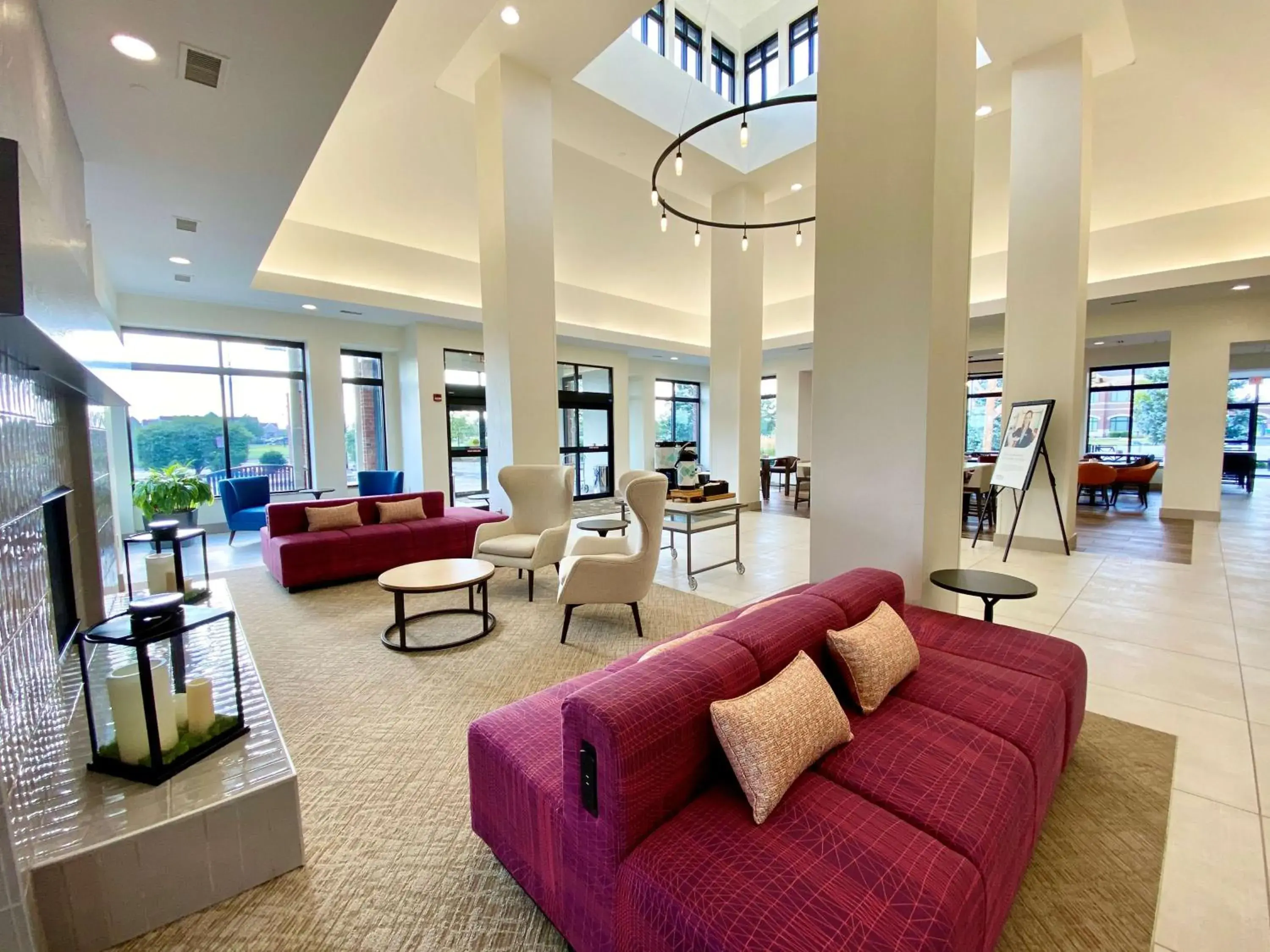 Lobby or reception in Hilton Garden Inn Oconomowoc Lobby or reception in Hilton Garden Inn Oconomowoc