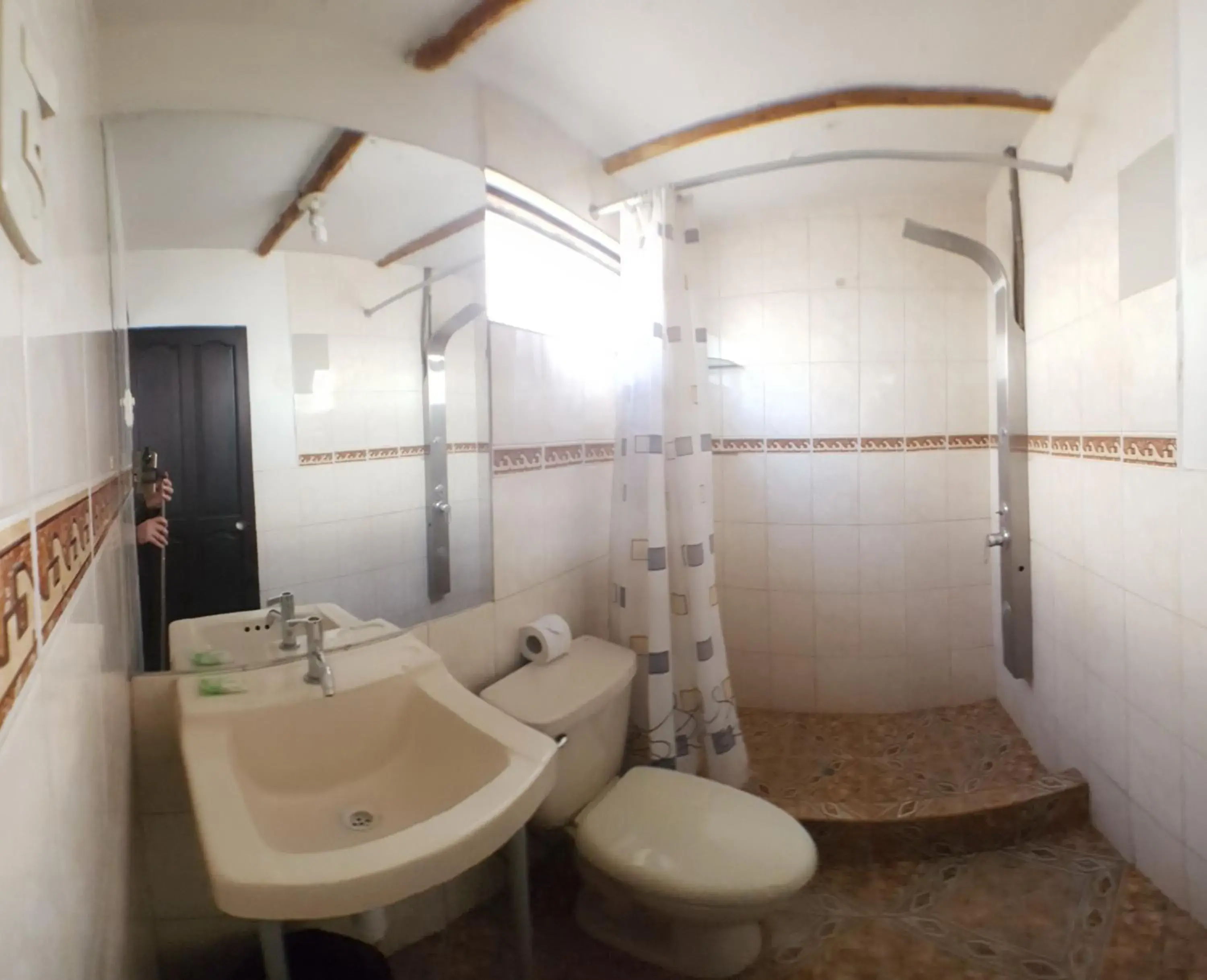 Economic Double Room in La Cabaña Hotel Economic Double Room in La Cabaña Hotel