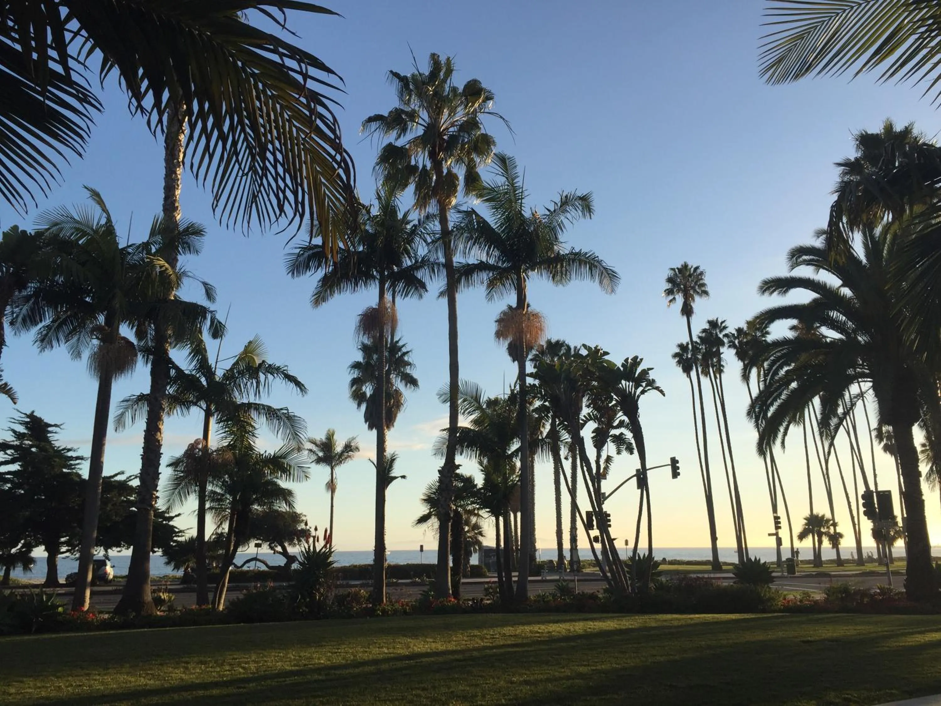 Patio in Santa Barbara Inn