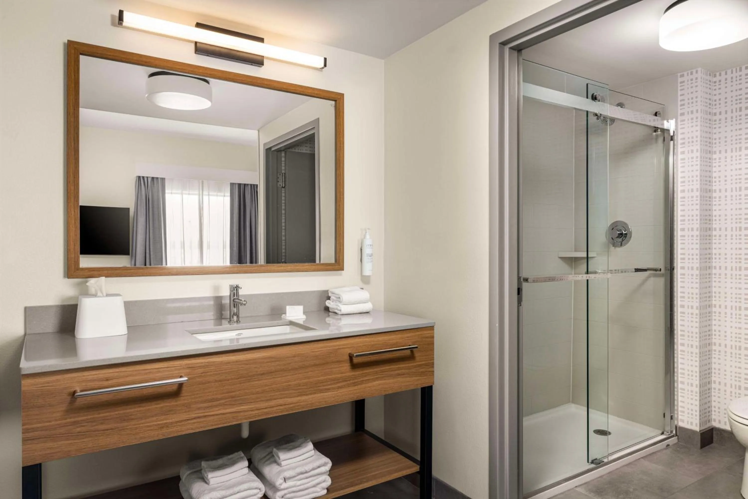 Bathroom in Hampton Inn & Suites Moline-Quad City Int'l Aprt