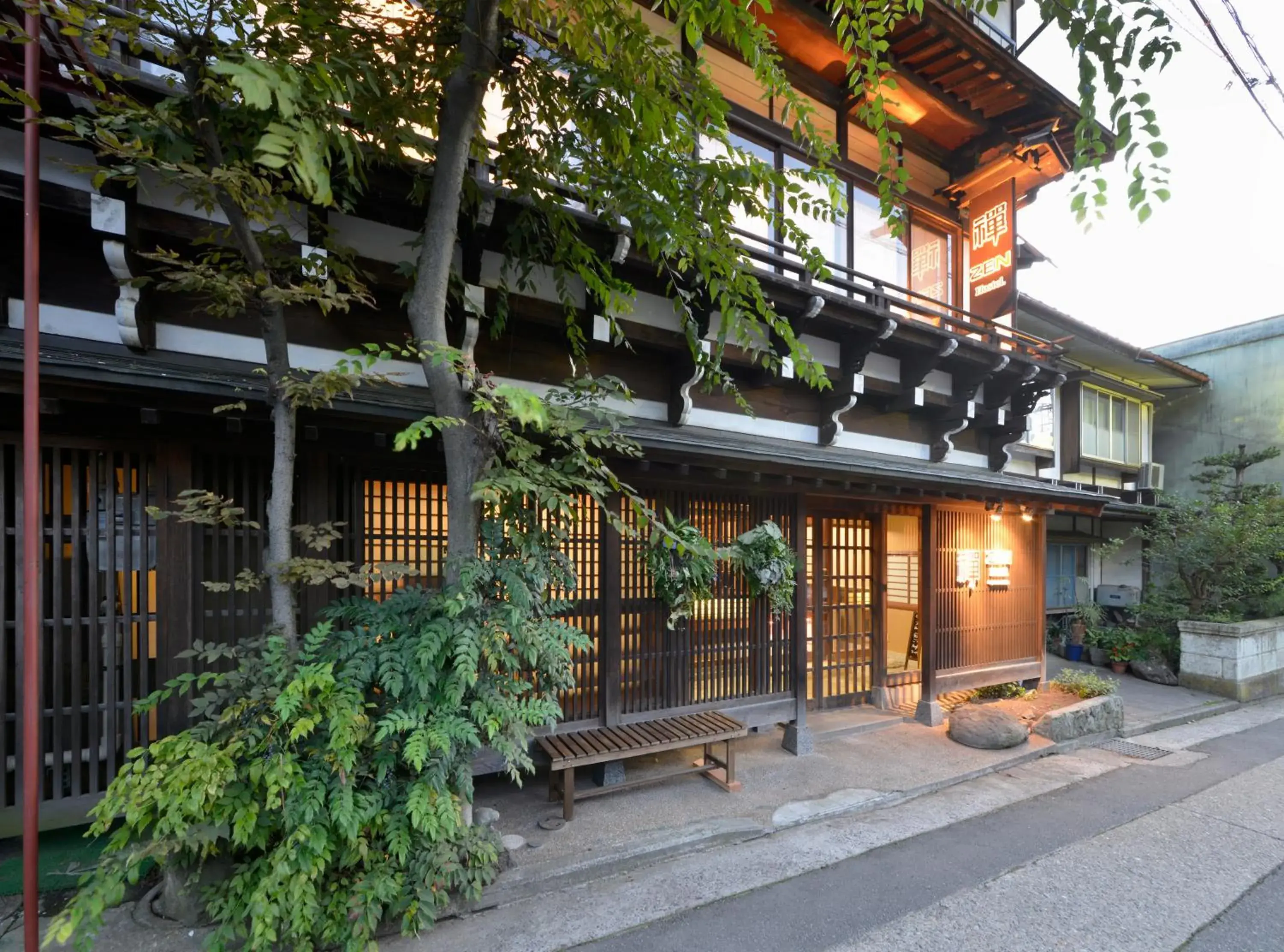 Property building, Patio/Outdoor Area in Zen Hostel