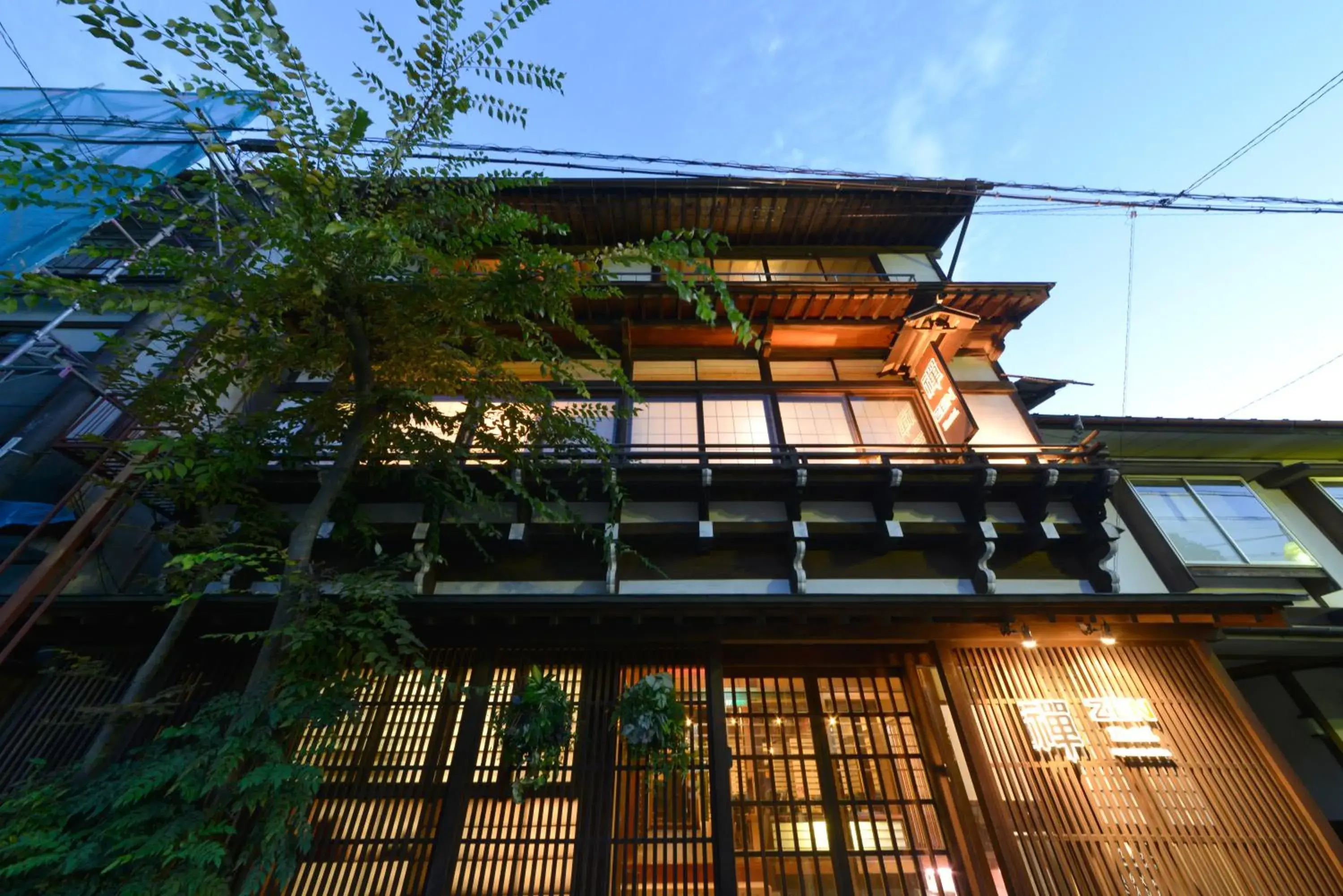Property Building in Zen Hostel
