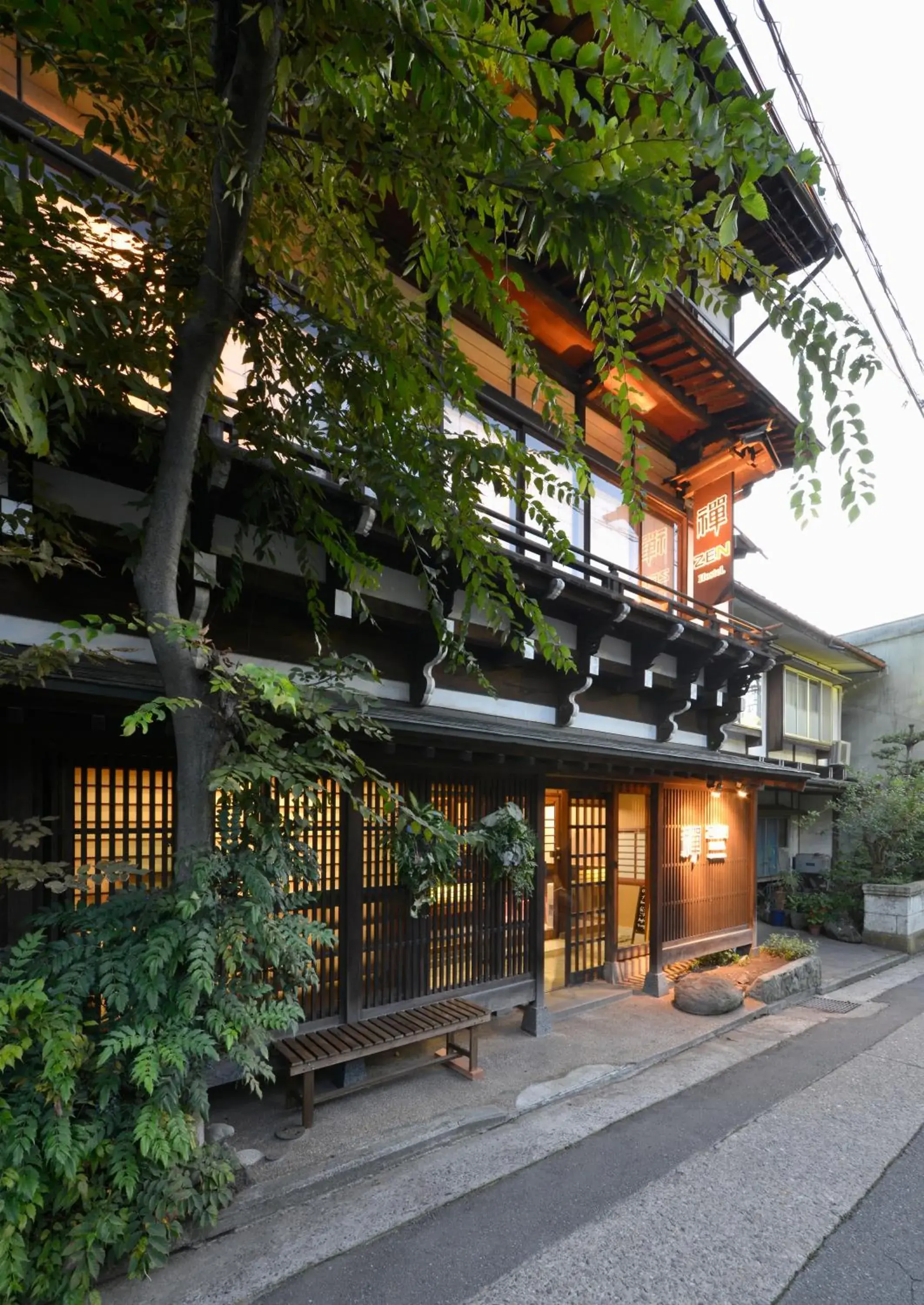 Property Building in Zen Hostel