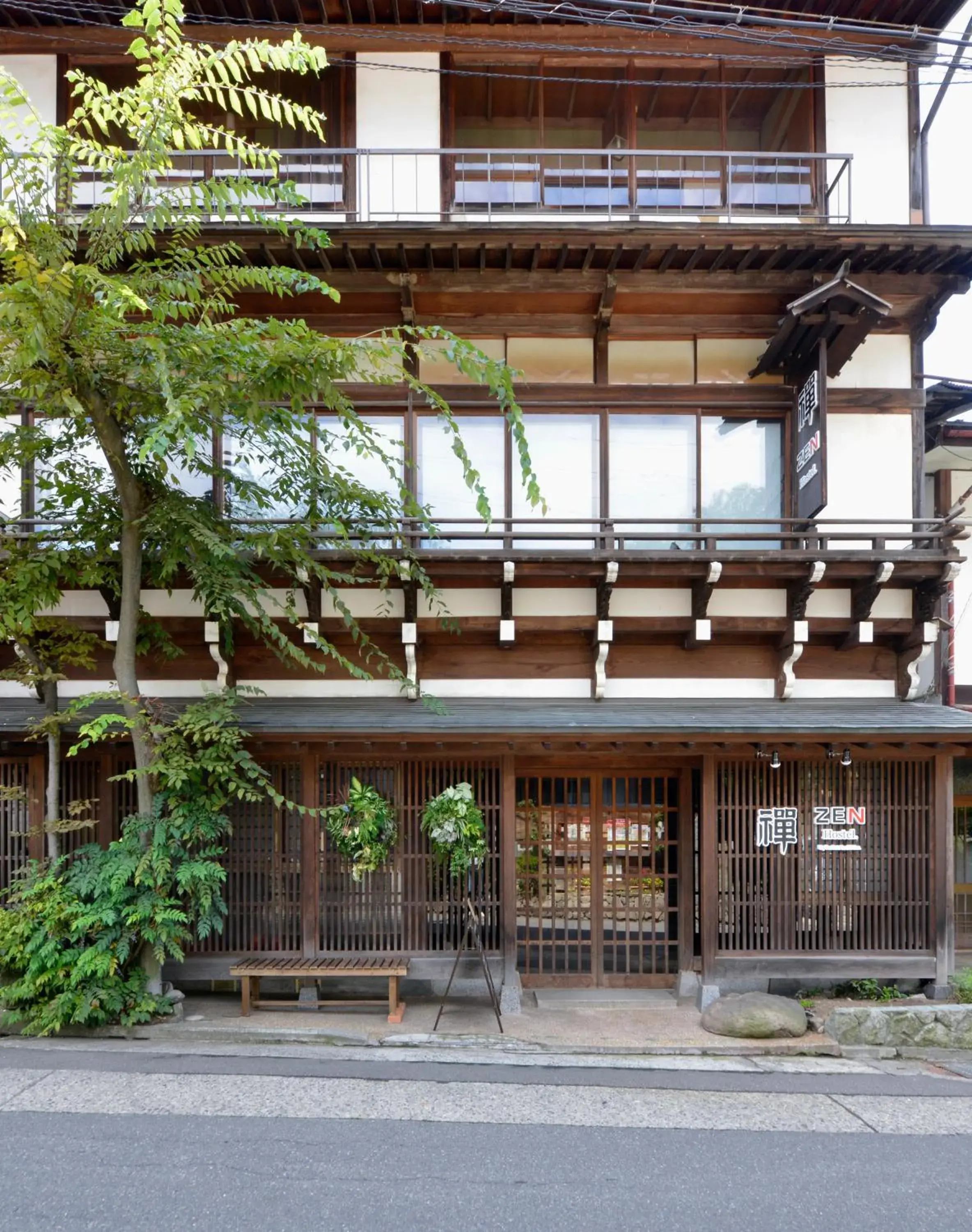 Property building, Patio/Outdoor Area in Zen Hostel