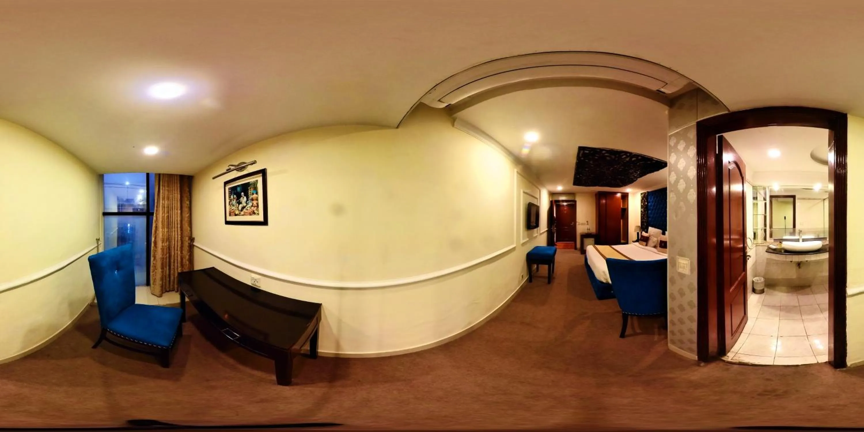 Living room in Heaven Hotel