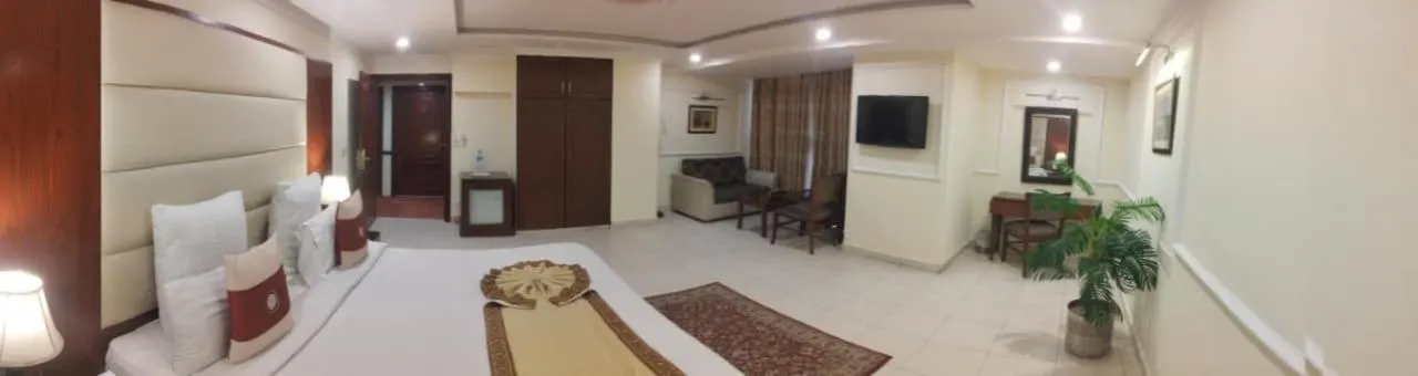 Seating area in Heaven Hotel