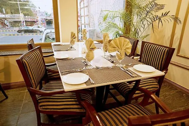 Dining area in Heaven Hotel