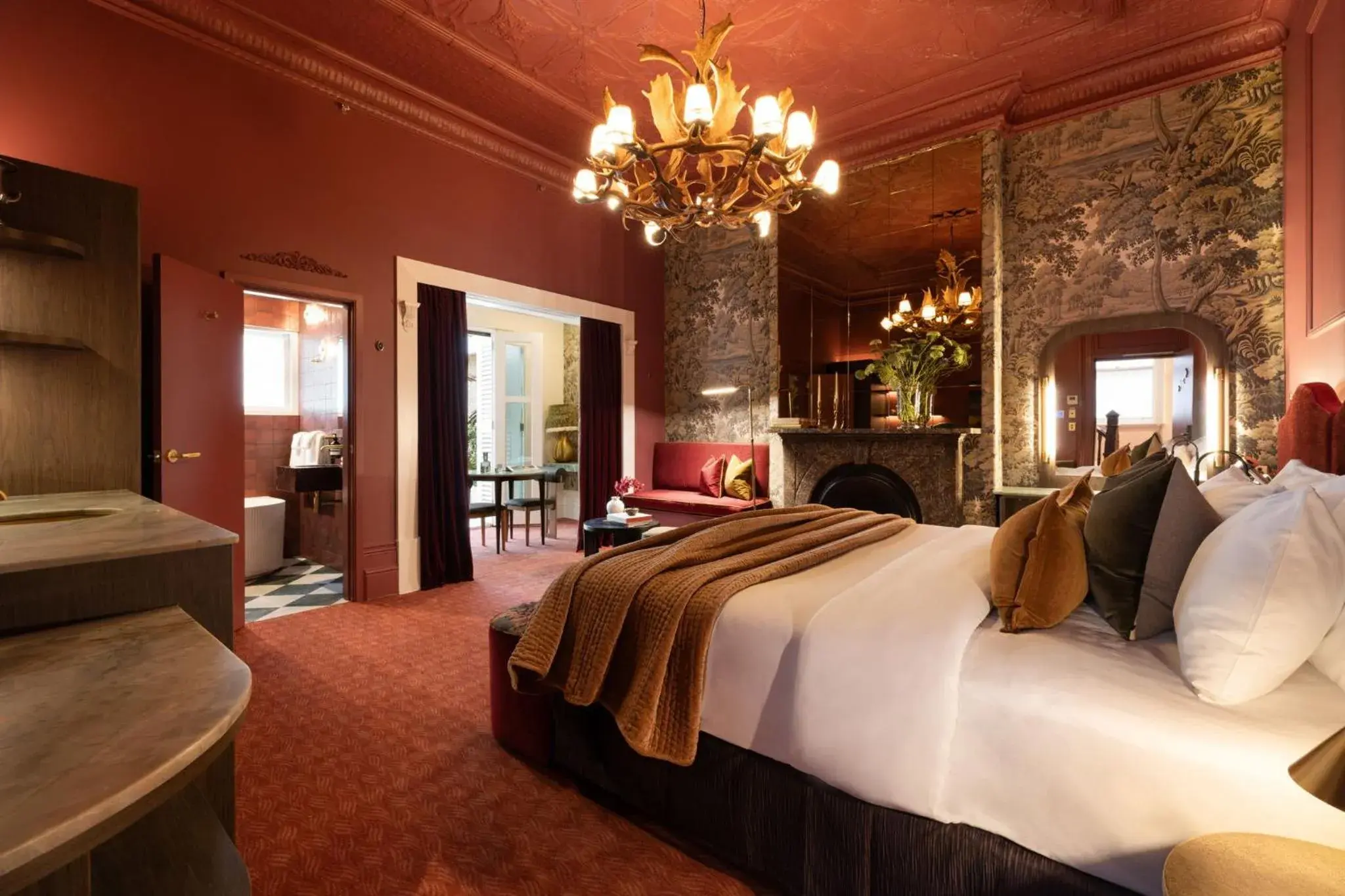 Bed in Medusa Hotel Sydney Bed in Medusa Hotel Sydney