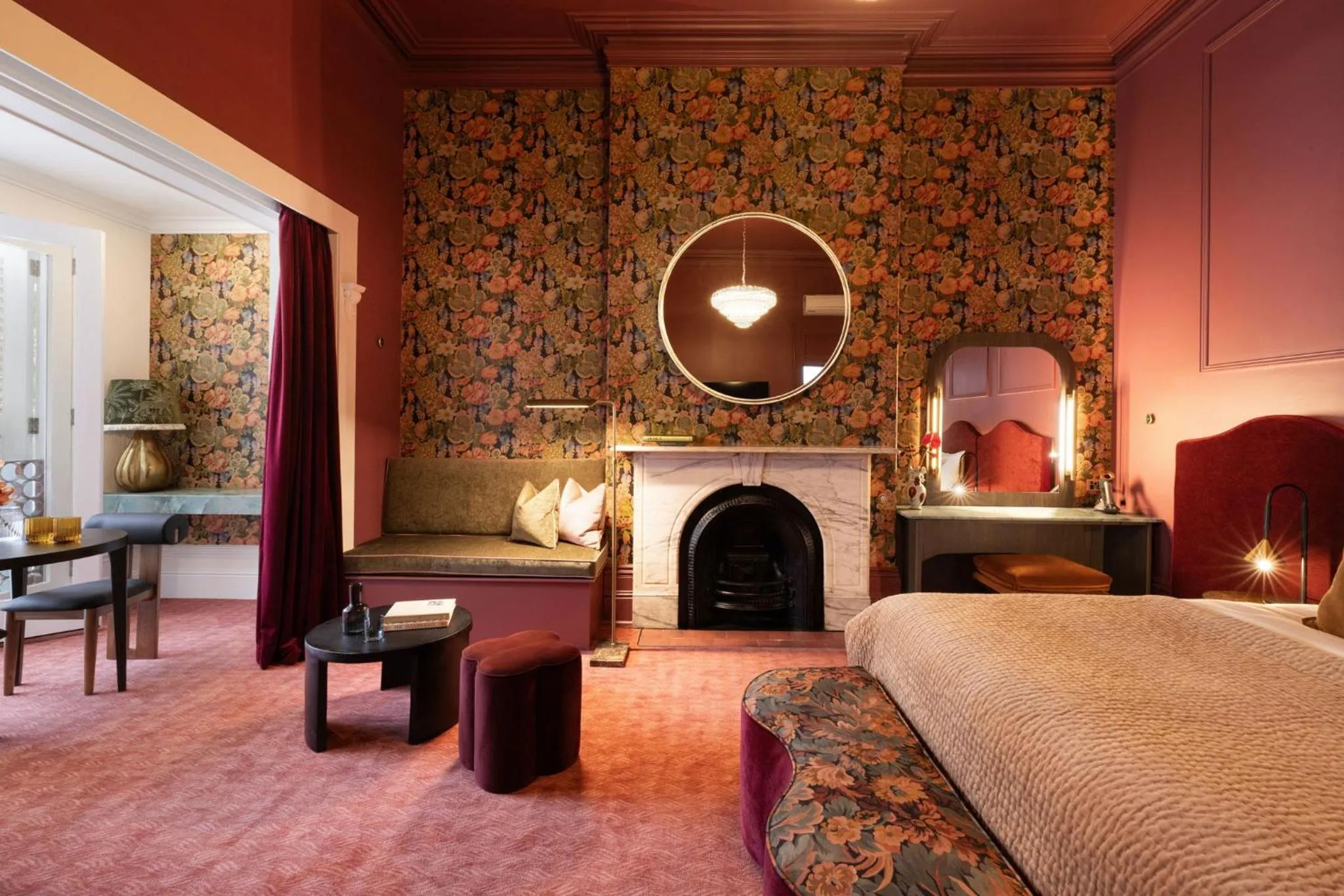 Bed in Medusa Hotel Sydney