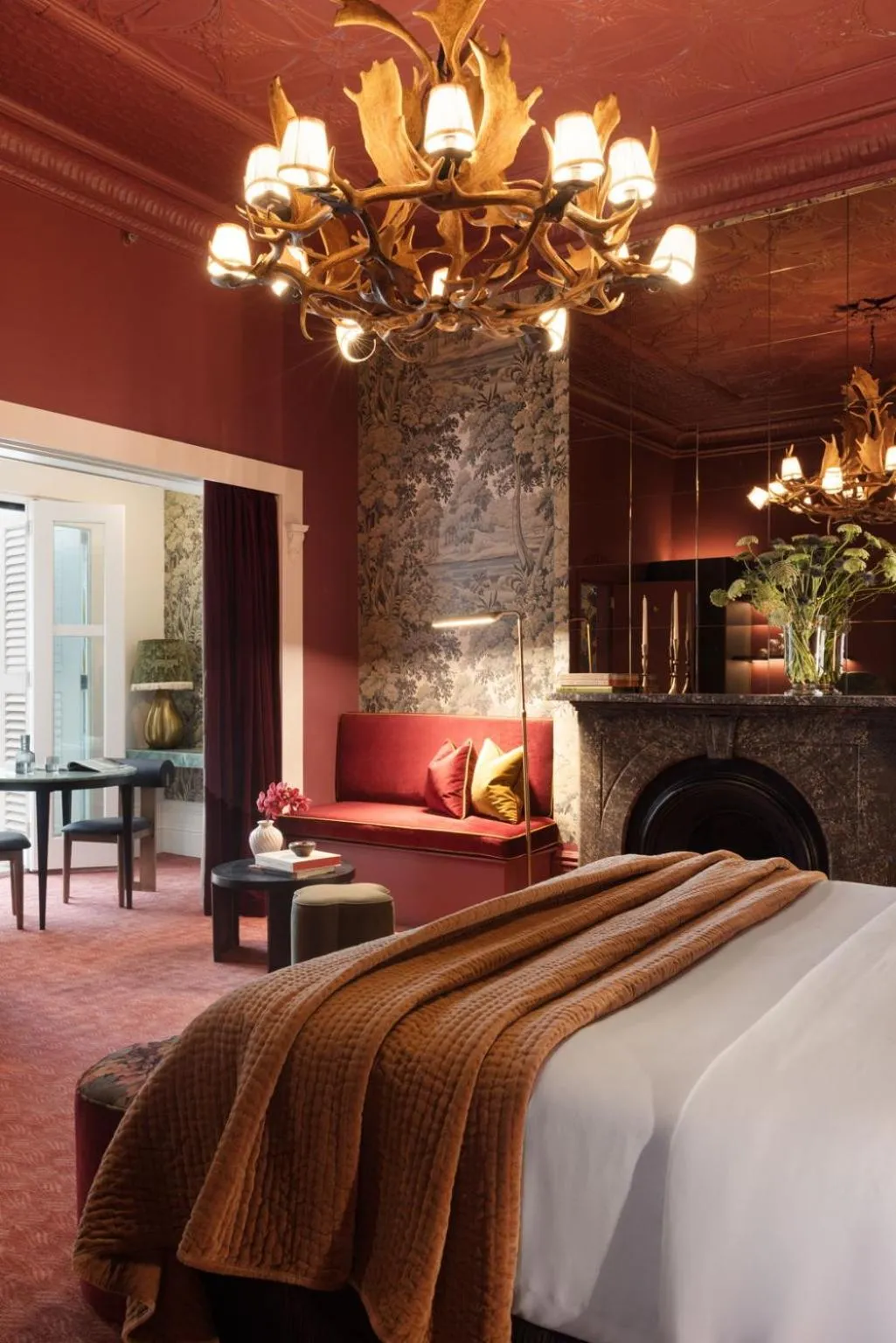 Bed in Medusa Hotel Sydney