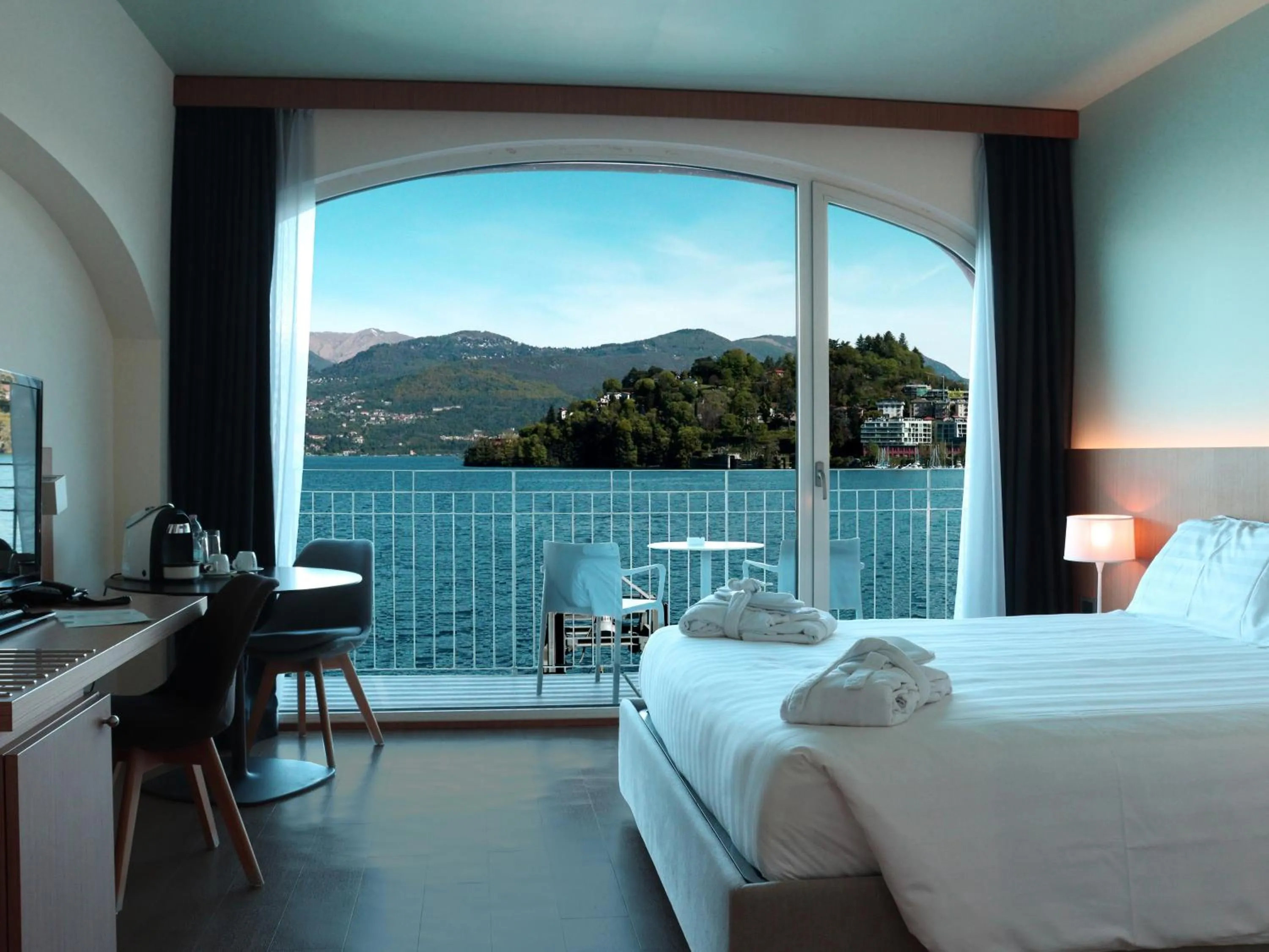 View (from property/room), Bed in Il Porticciolo