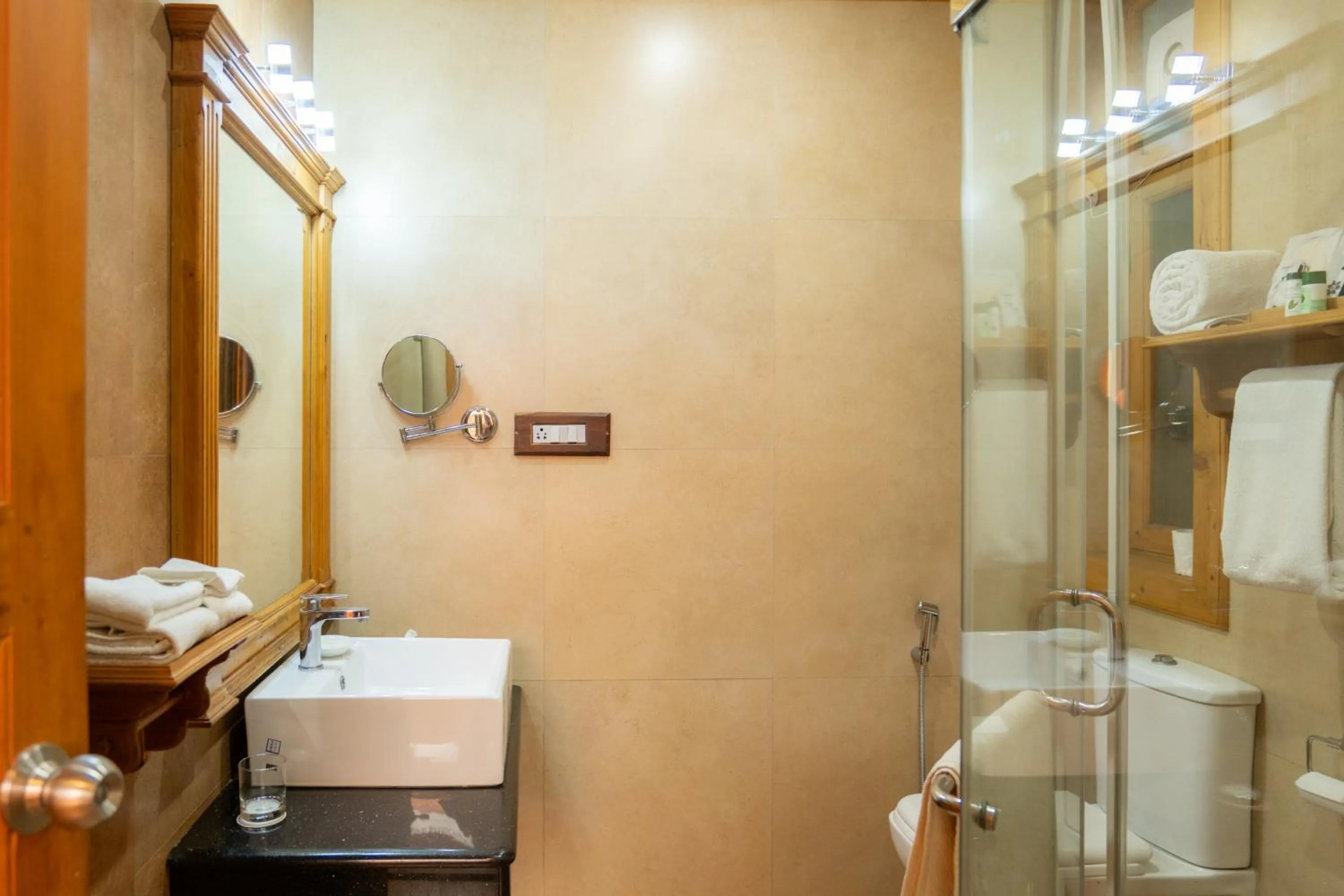 Shower in Shivadya - A Luxury Boutique Experience