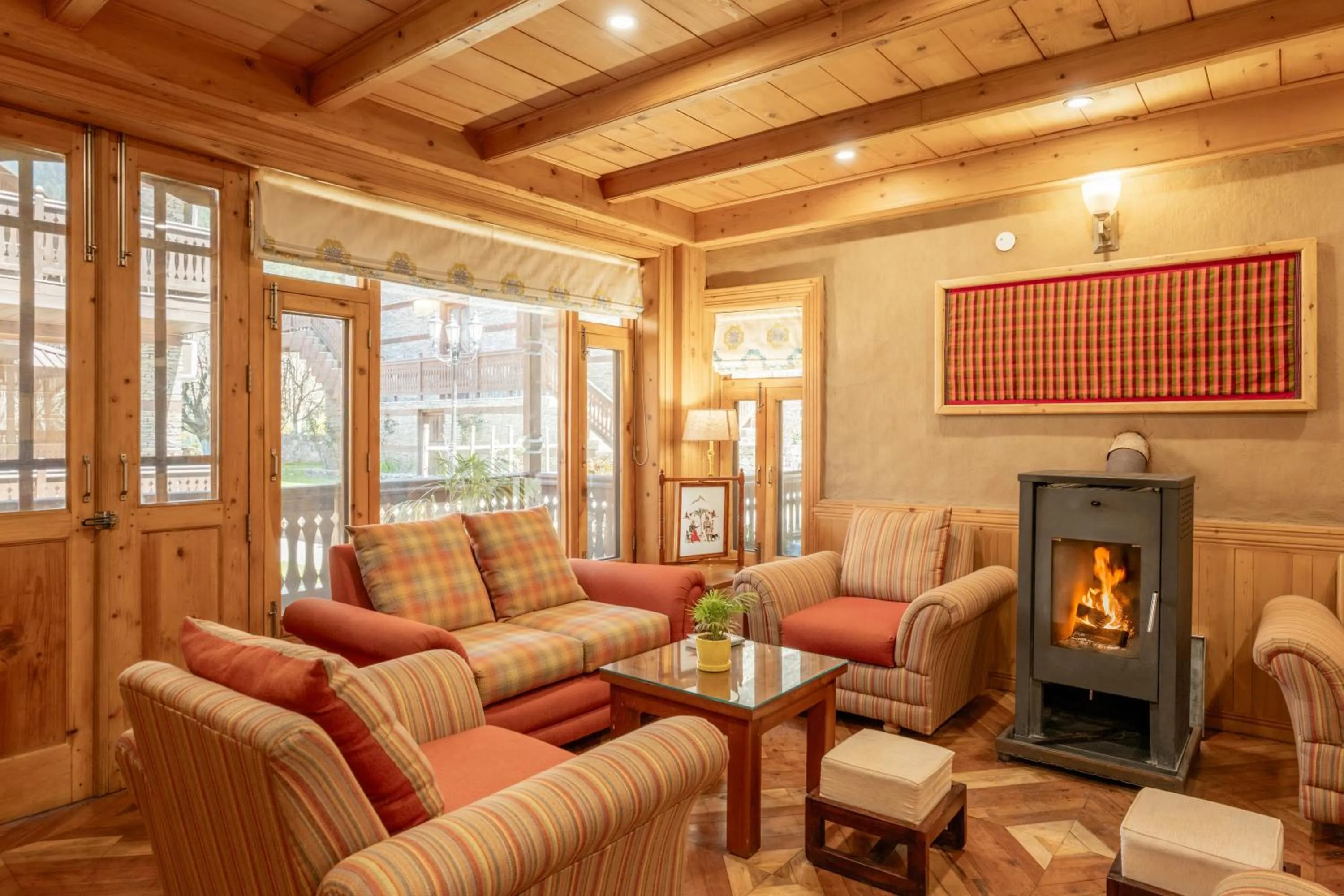 Living room in Shivadya - A Luxury Boutique Experience