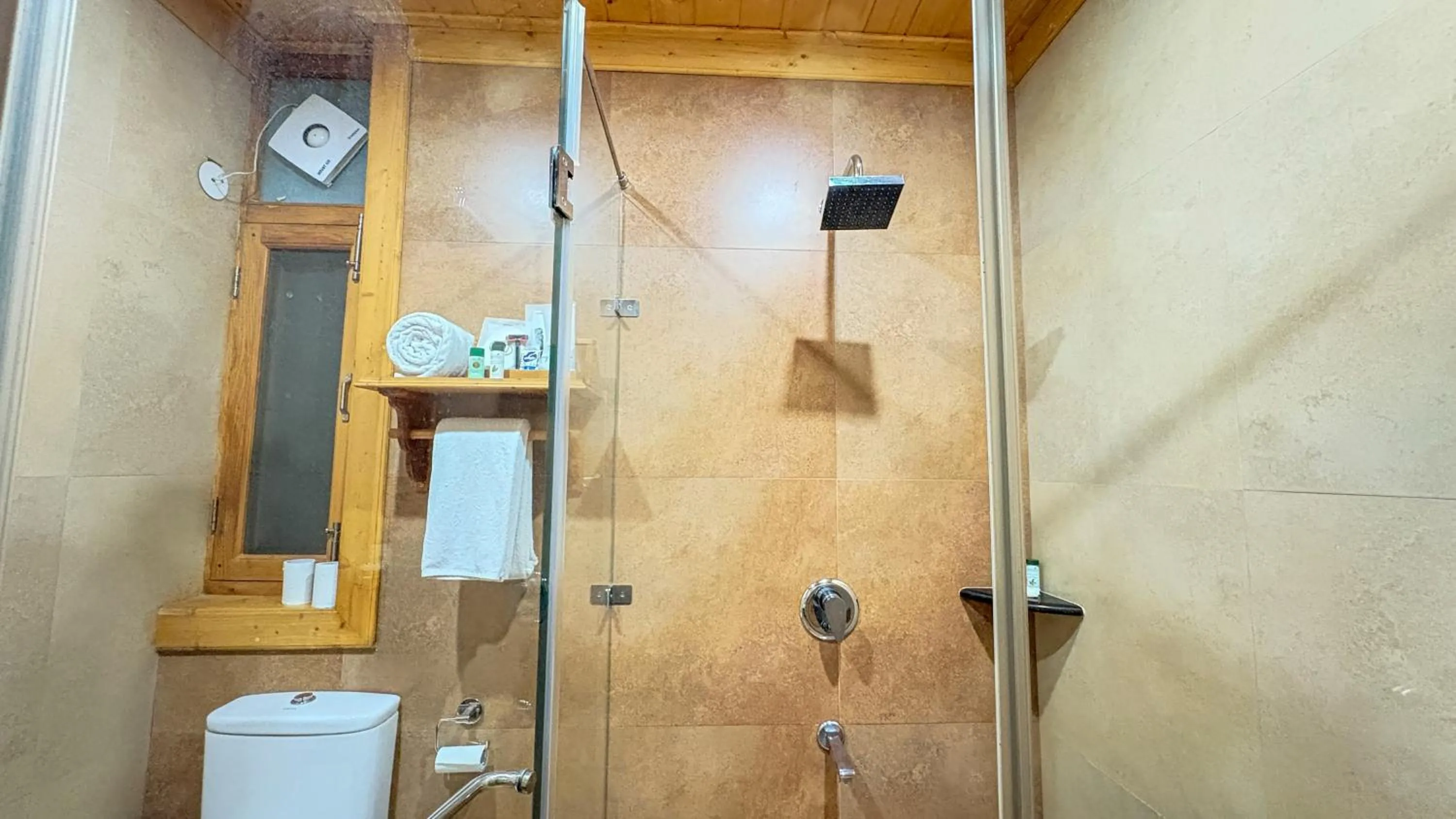 Shower in Shivadya - A Luxury Boutique Experience