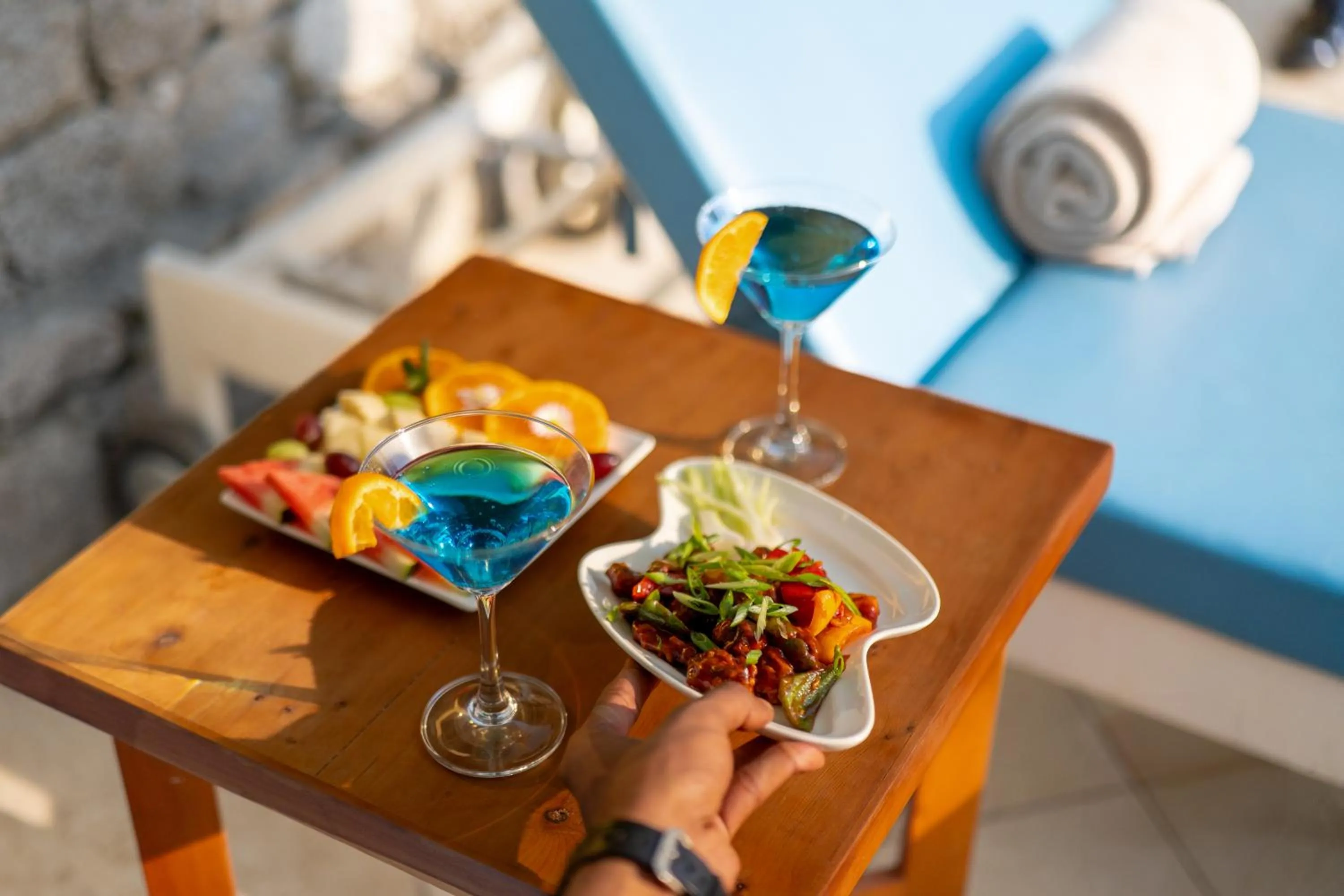 Food and drinks in Shivadya - A Luxury Boutique Experience