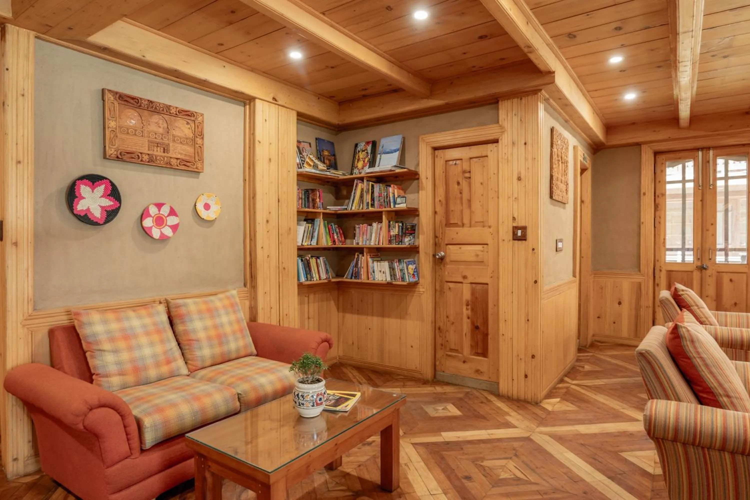 Library in Shivadya - A Luxury Boutique Experience