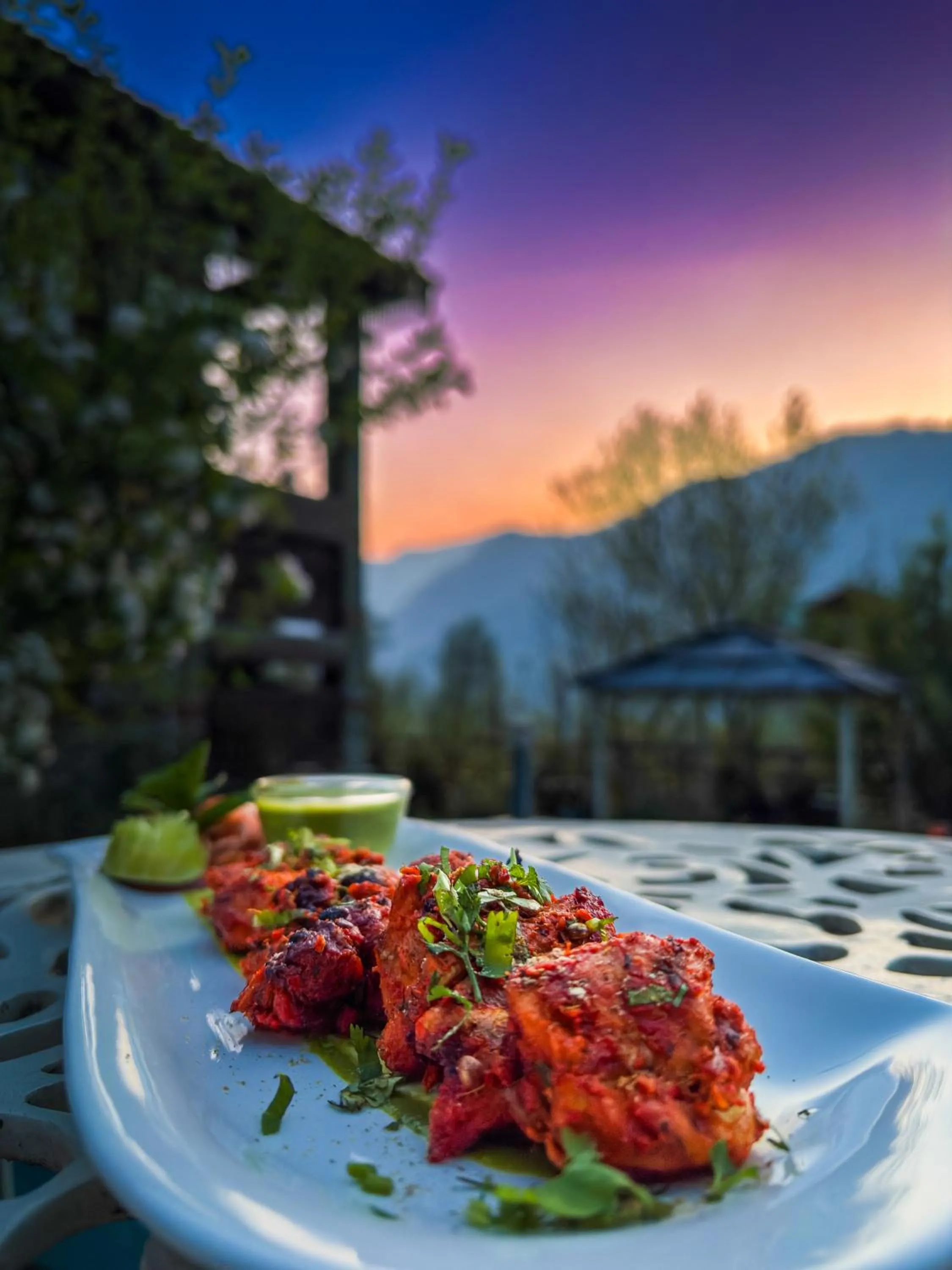 Food and drinks in Shivadya - A Luxury Boutique Experience