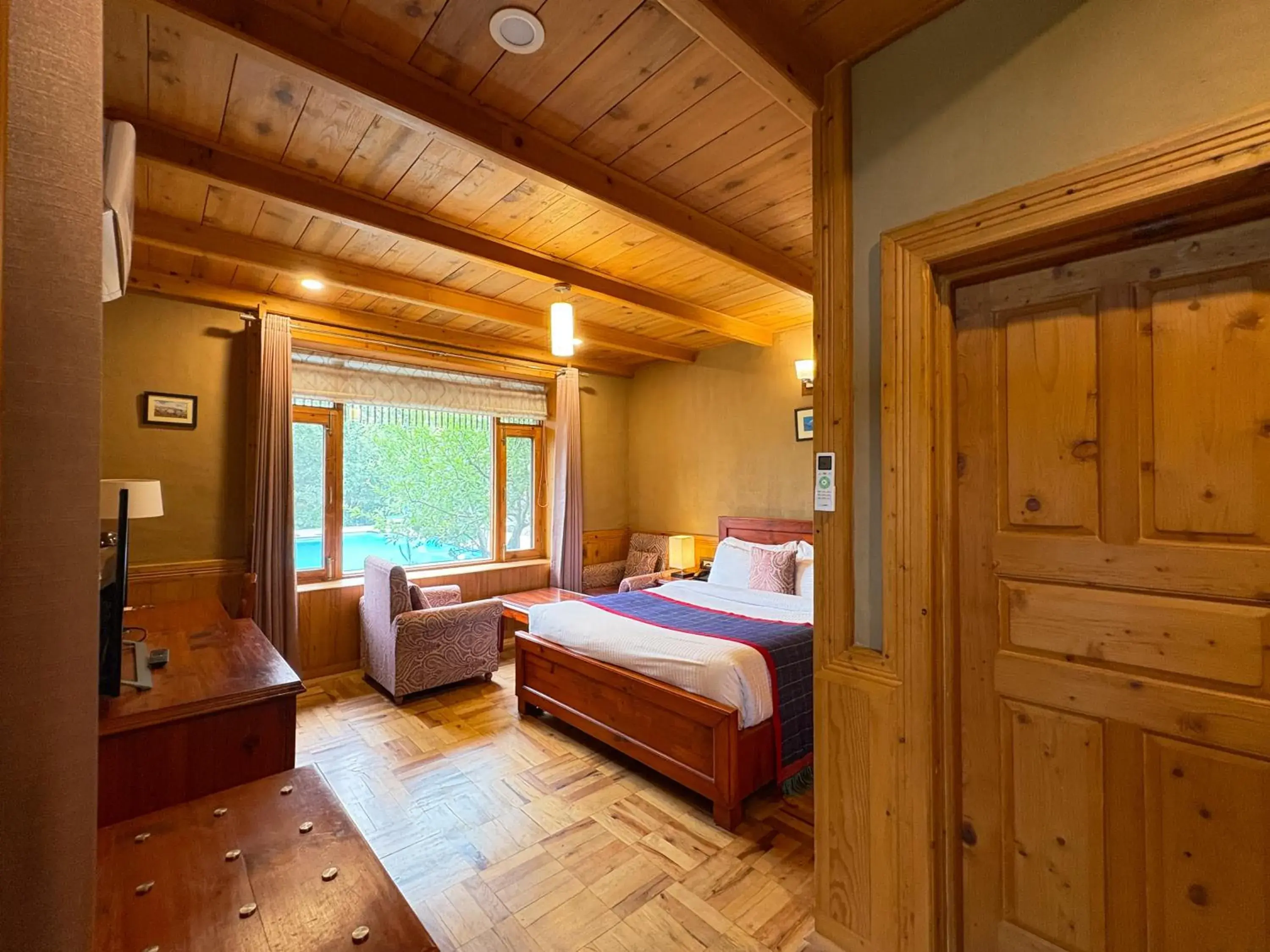 Double Room with Mountain View in Shivadya - A Luxury Boutique Experience Double Room with Mountain View in Shivadya - A Luxury Boutique Experience