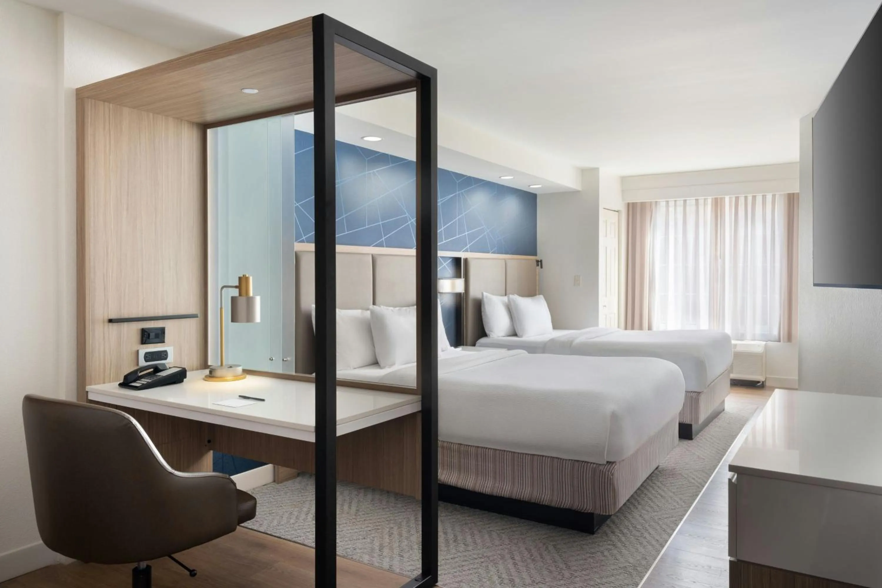 Photo of the whole room, Bed in Springhill Suites by Marriott State College