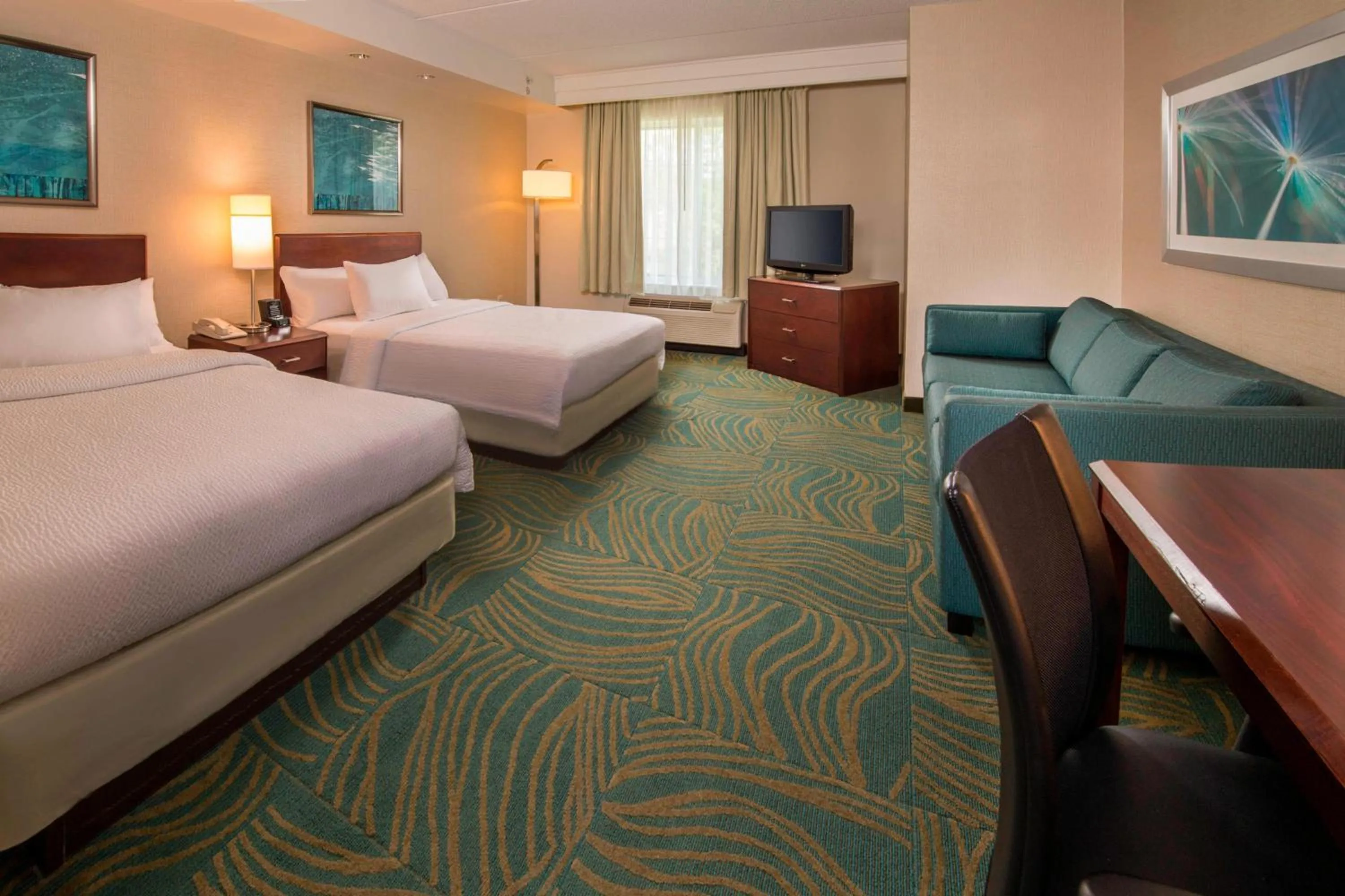 Photo of the whole room, Bed in Springhill Suites by Marriott State College