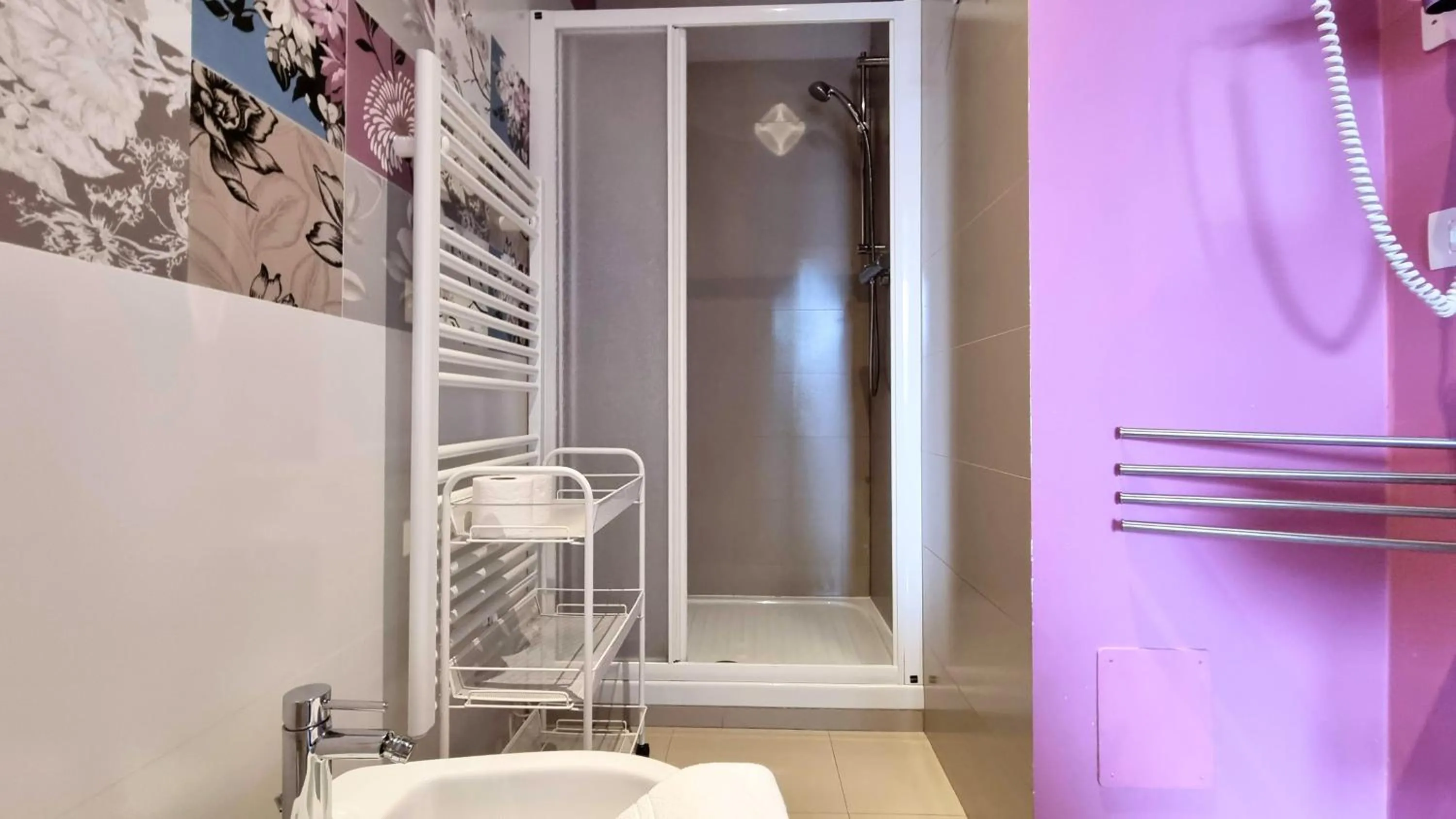 Shower in Locanda Al Volo Tor Bandena