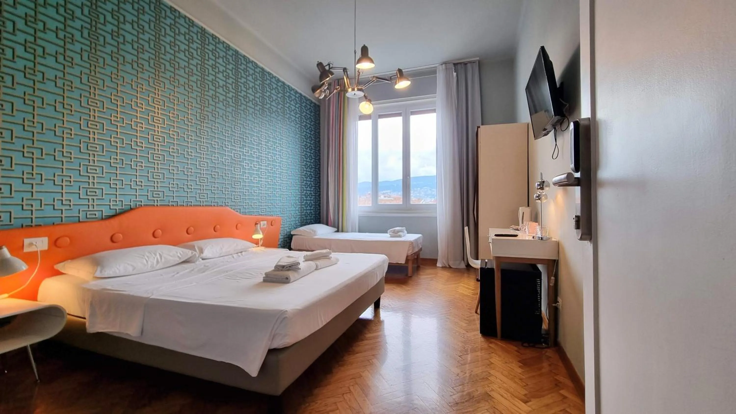 Photo of the whole room, Bed in Locanda Al Volo Tor Bandena