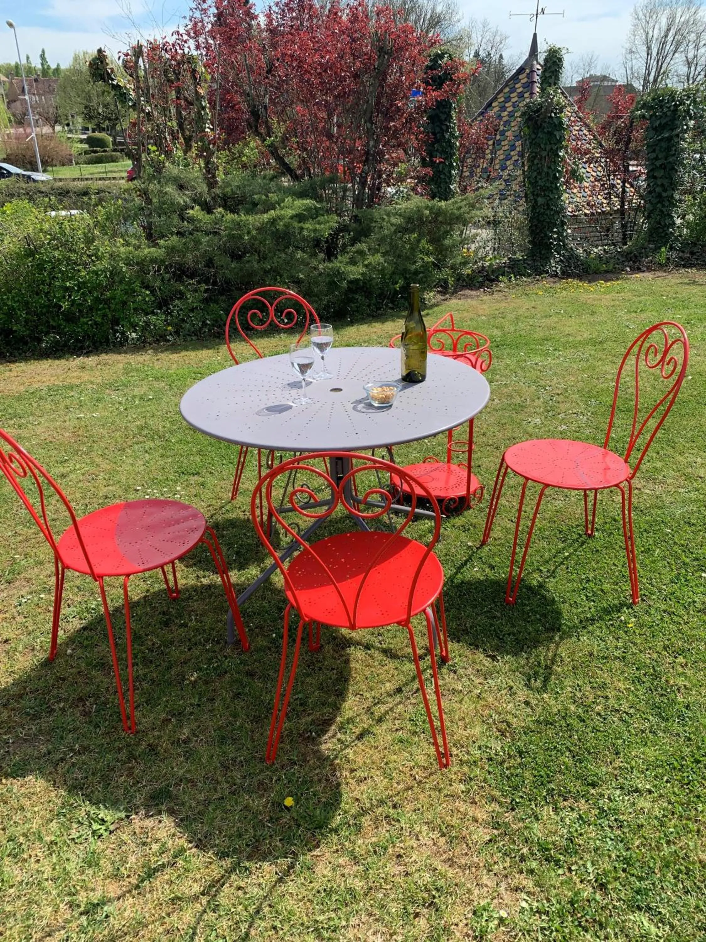 Patio in Brit Hotel Dak Hotel