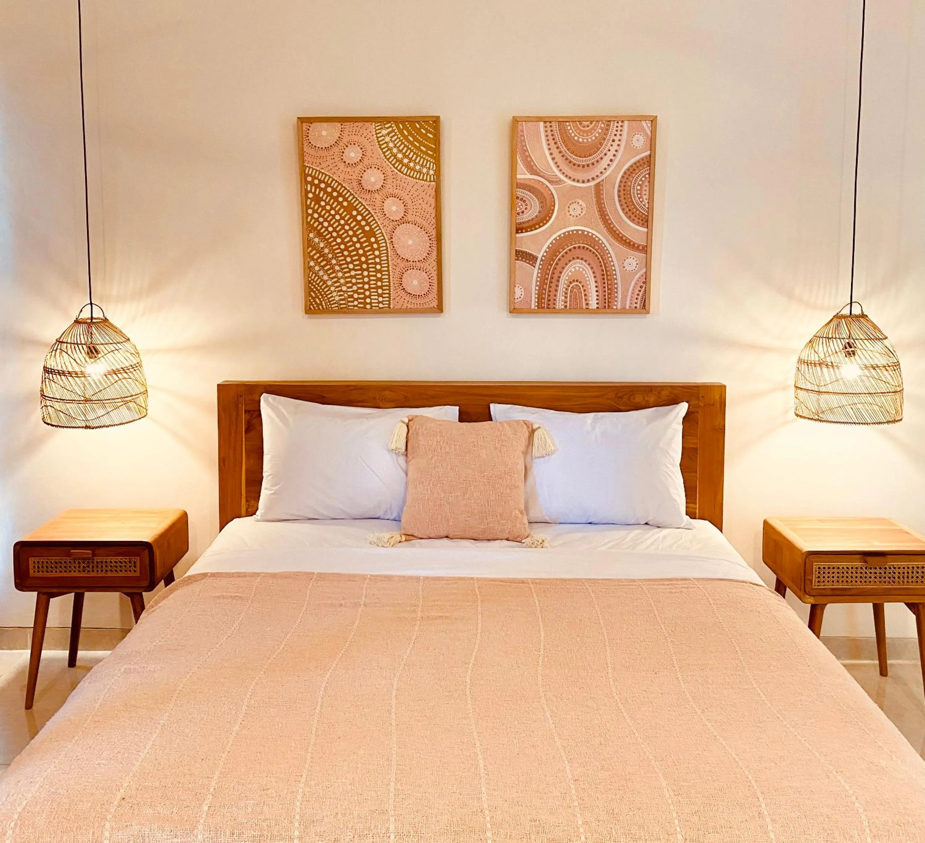 Bed in The Hideaway Canggu