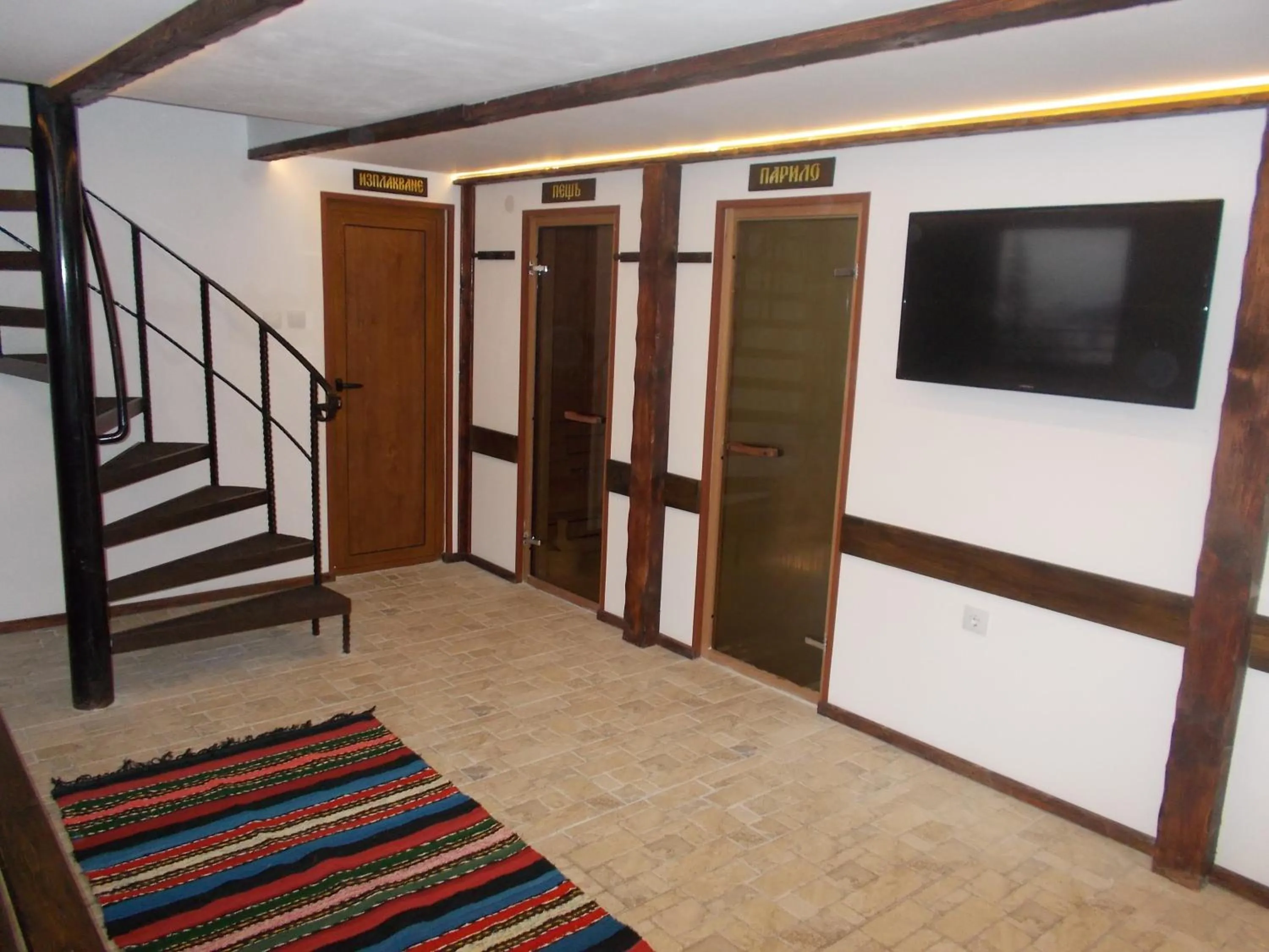 Sauna in Motel Koziyat Rog