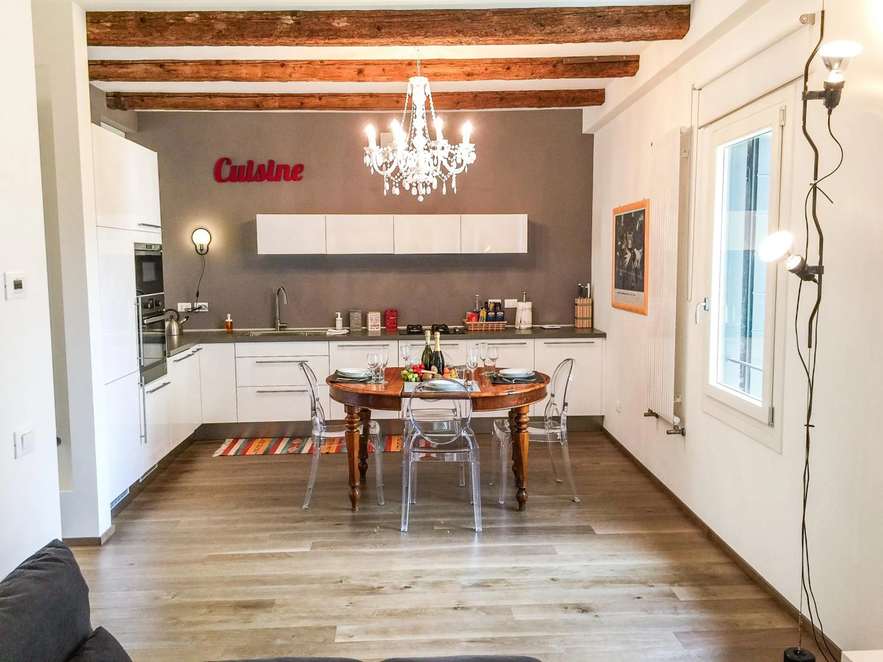 Kitchen or kitchenette in Cà Farnese