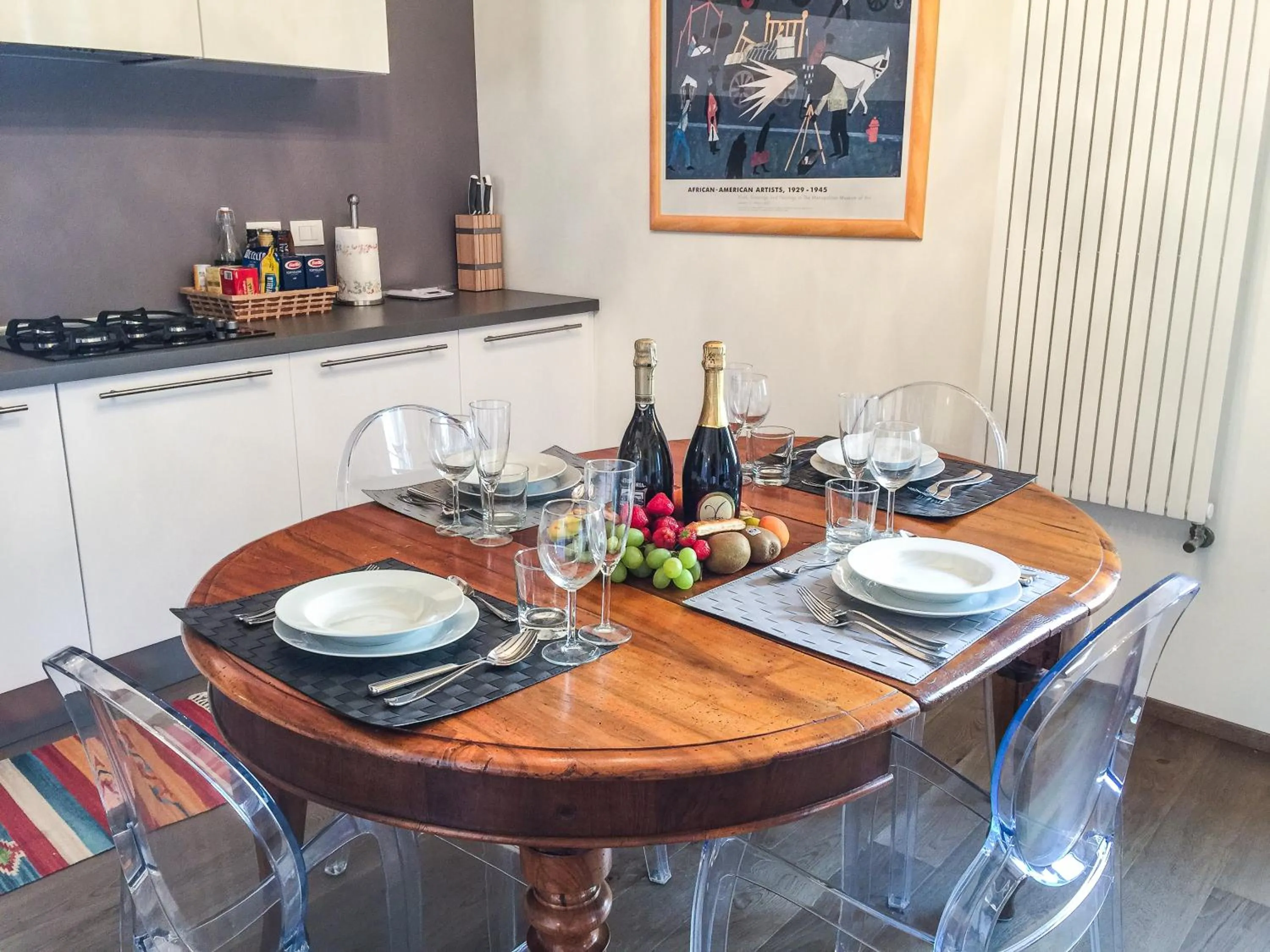 Kitchen or kitchenette in Cà Farnese