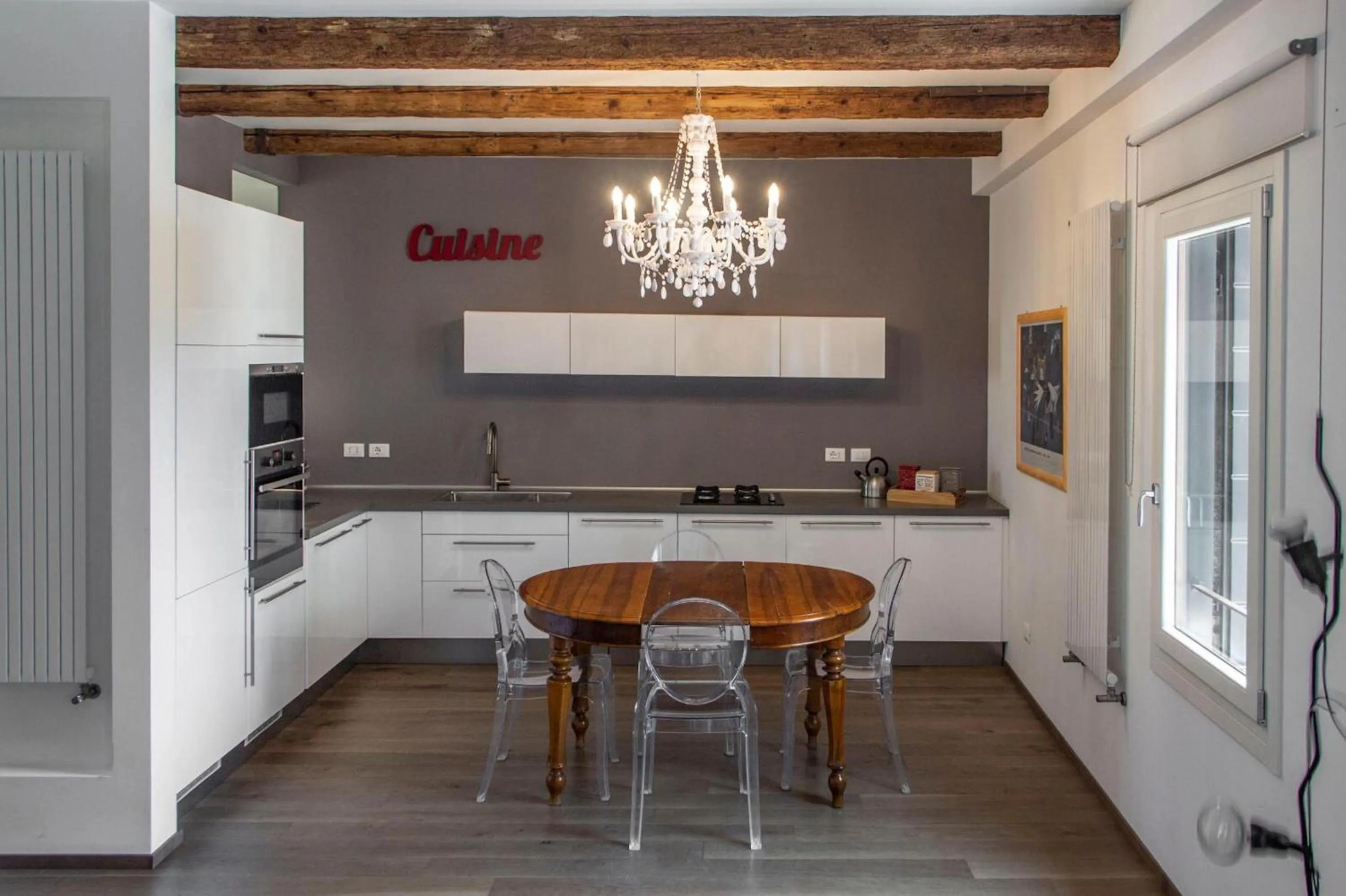 Living room in Cà Farnese